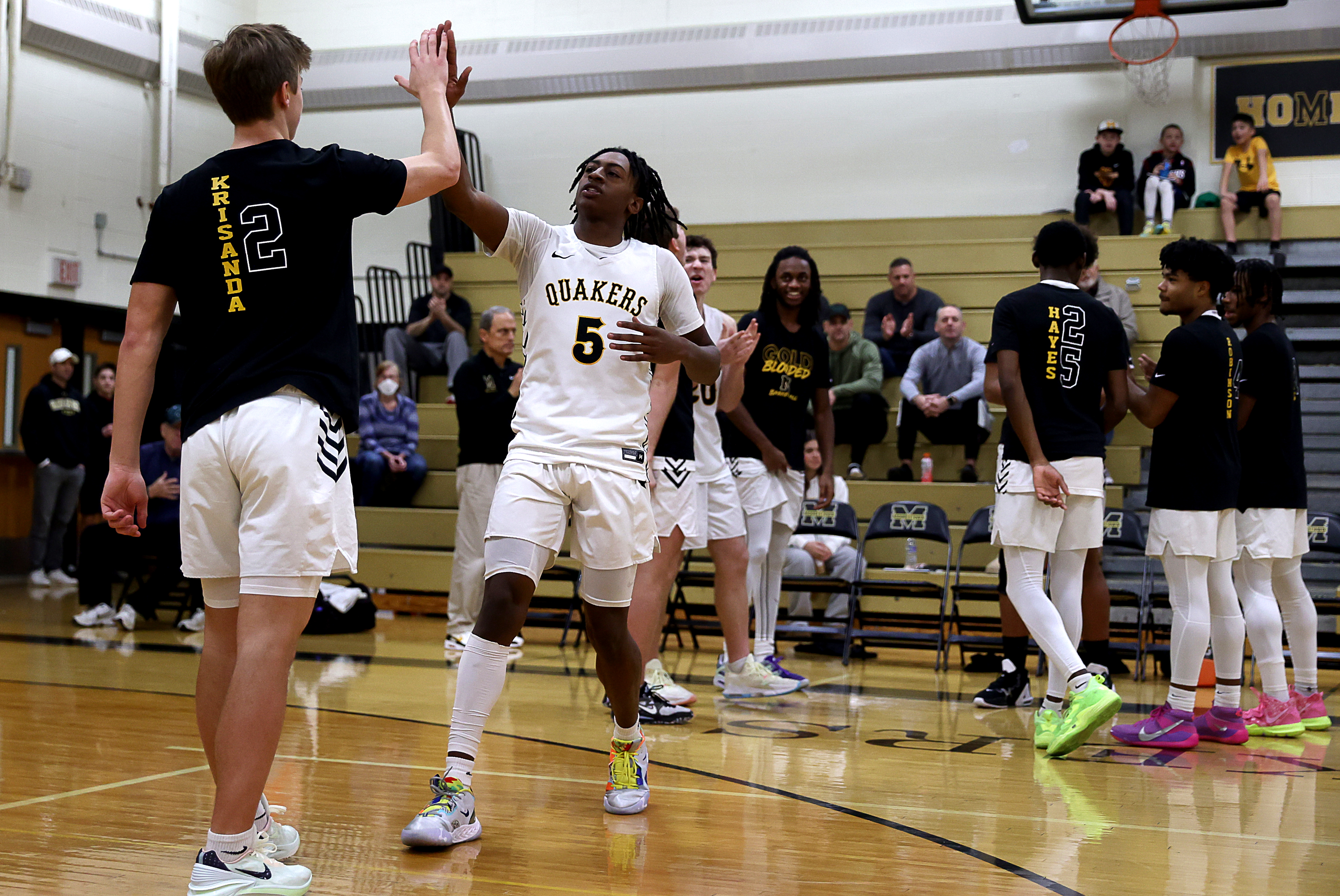 Josh Byrd soars as Moorestown High basketball prevails in Top 15 clash