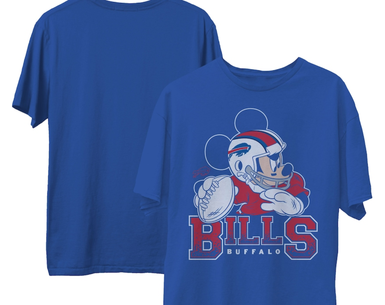 Buffalo Bills Mickey Mouse Nfl Shirt - Teexpace