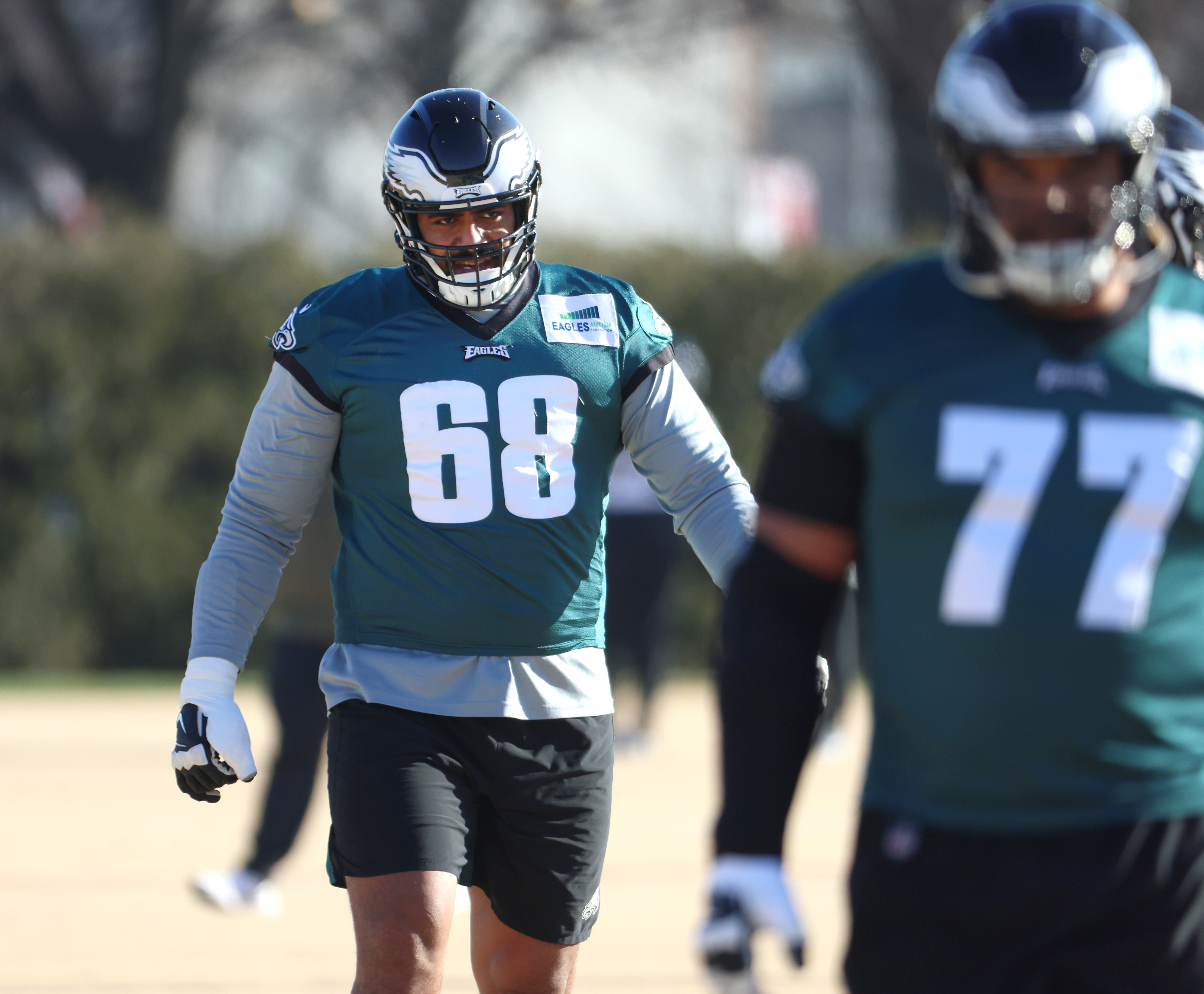 Eagles tackle Jordan Mailata's family has come from Australia to watch him  vs. Saints