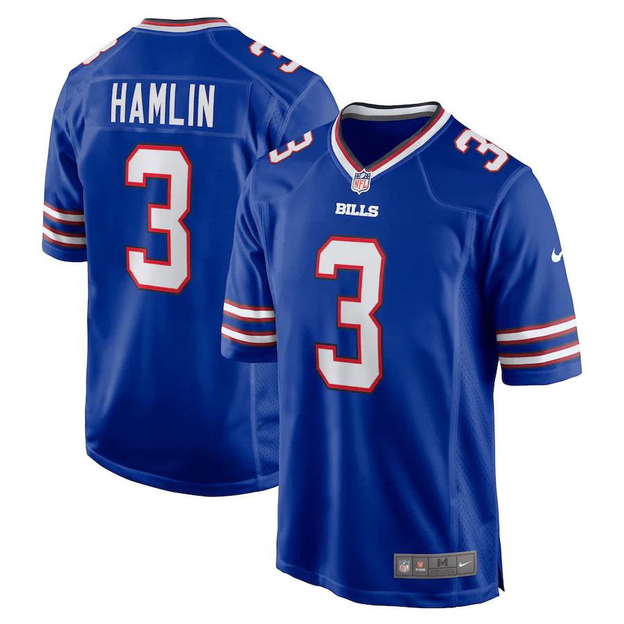 PFF on X: Damar Hamlin's jersey has been one of the highest selling  jerseys on Fanatics since last night All the proceeds from Hamlin's jersey  sales will be donated to his charity