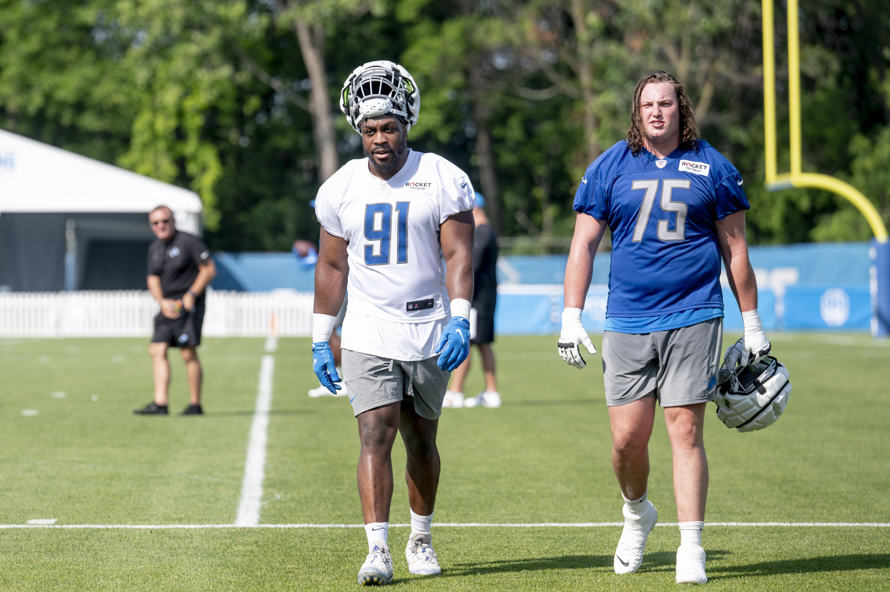 Detroit Lions rookie DT Levi Onwuzurike closes out camp with a strong  practice