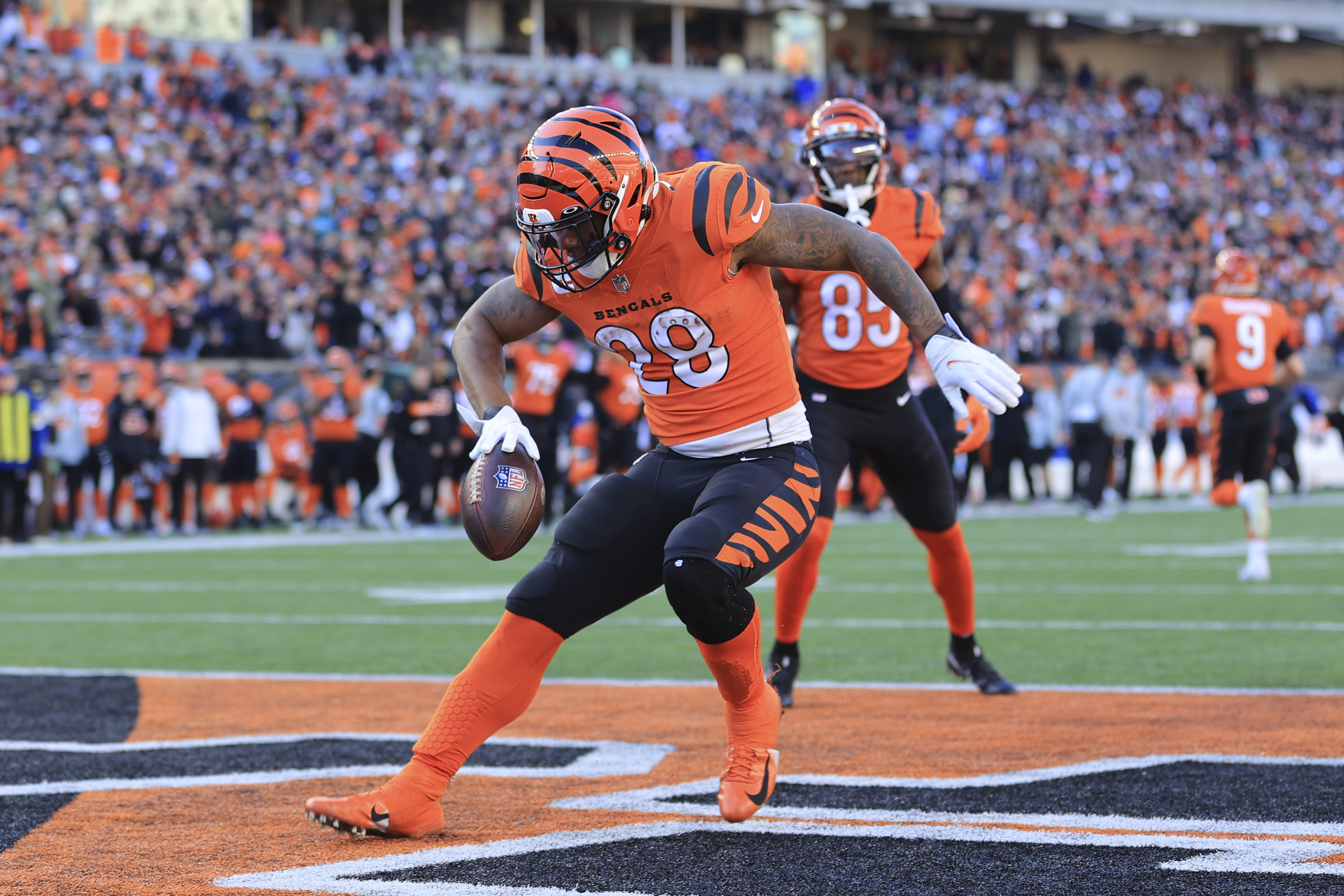 Cincinnati Bengals' Joe Mixon quietly produces best year of his career 