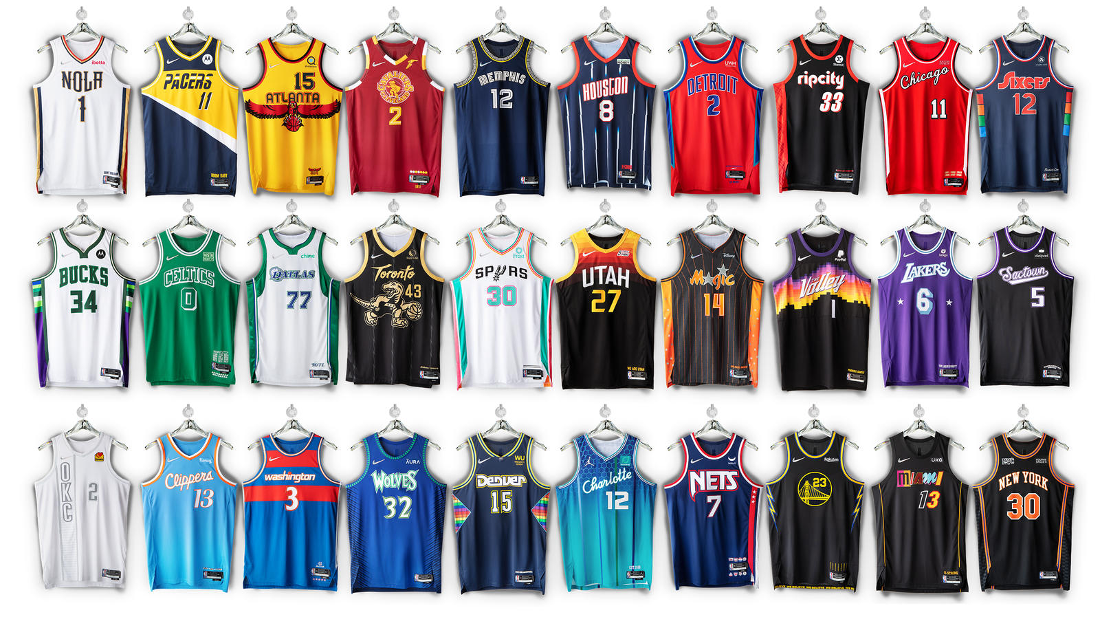 Learn the local inspiration behind each of NIKE's NBA City Edition