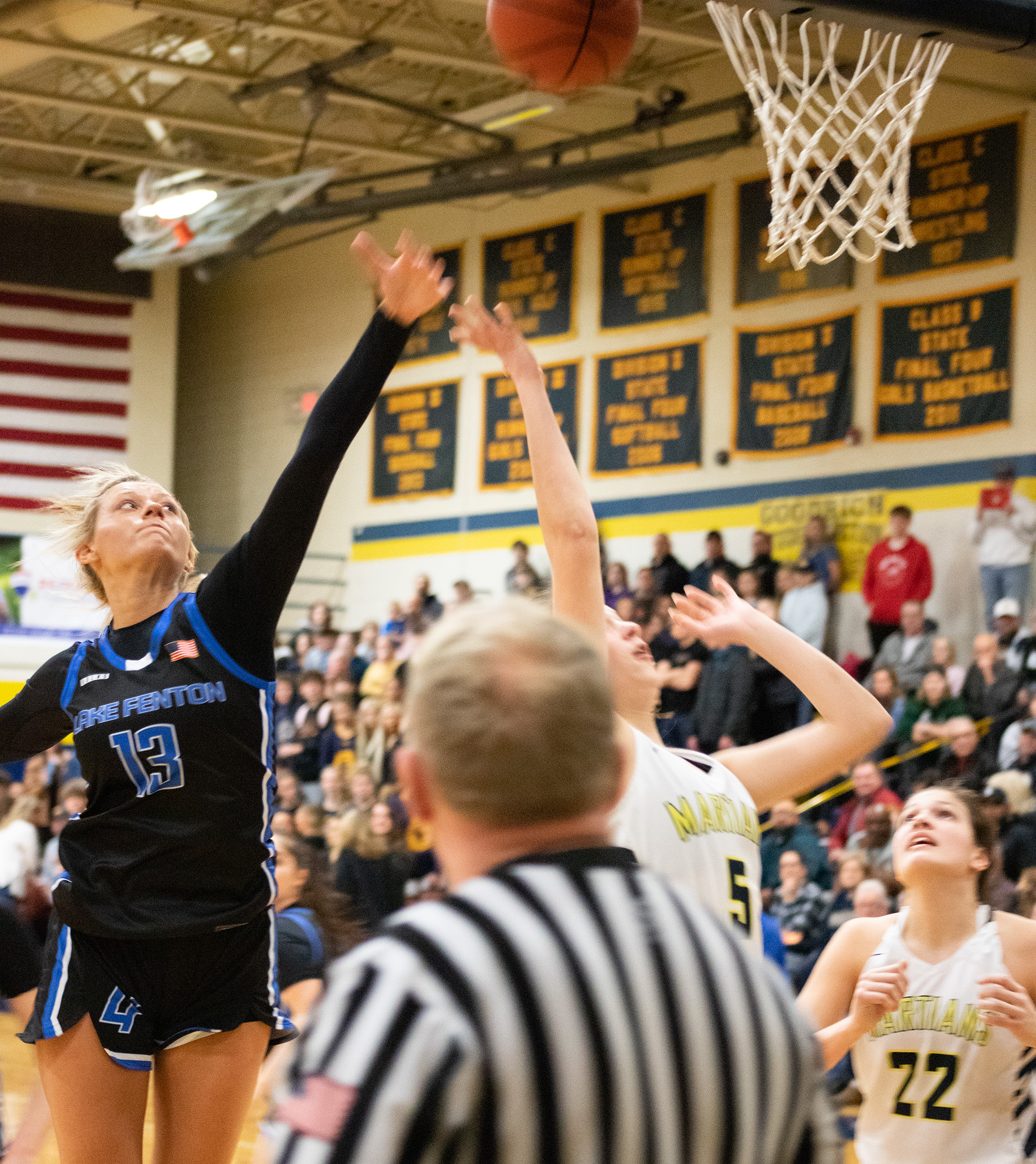 Lake Fenton at Goodrich Girls Basketball