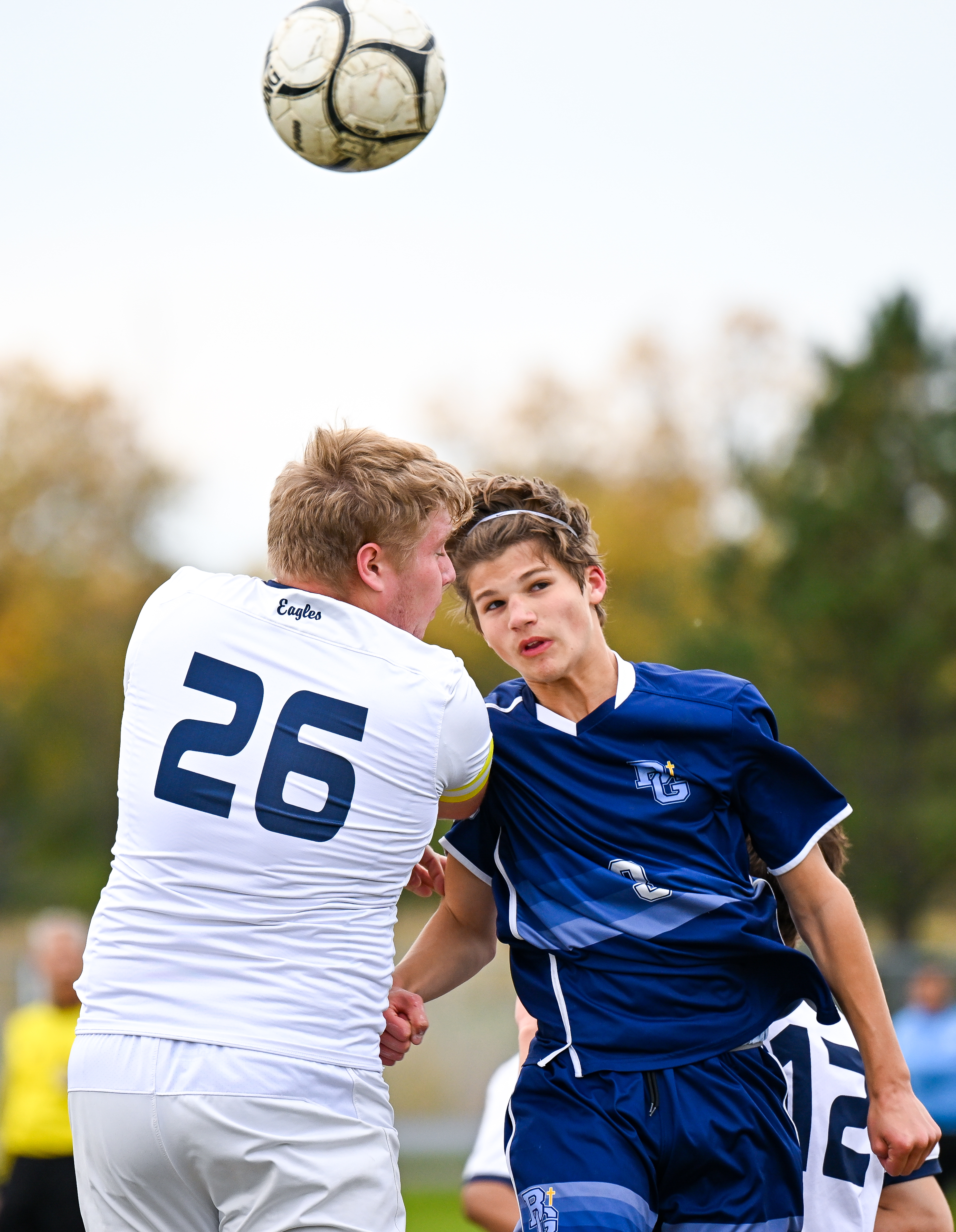 Dominic Rinaldo Ball Bishop Grimes vs. Jordan-Elbridge boys varsity soccer - syracuse.com