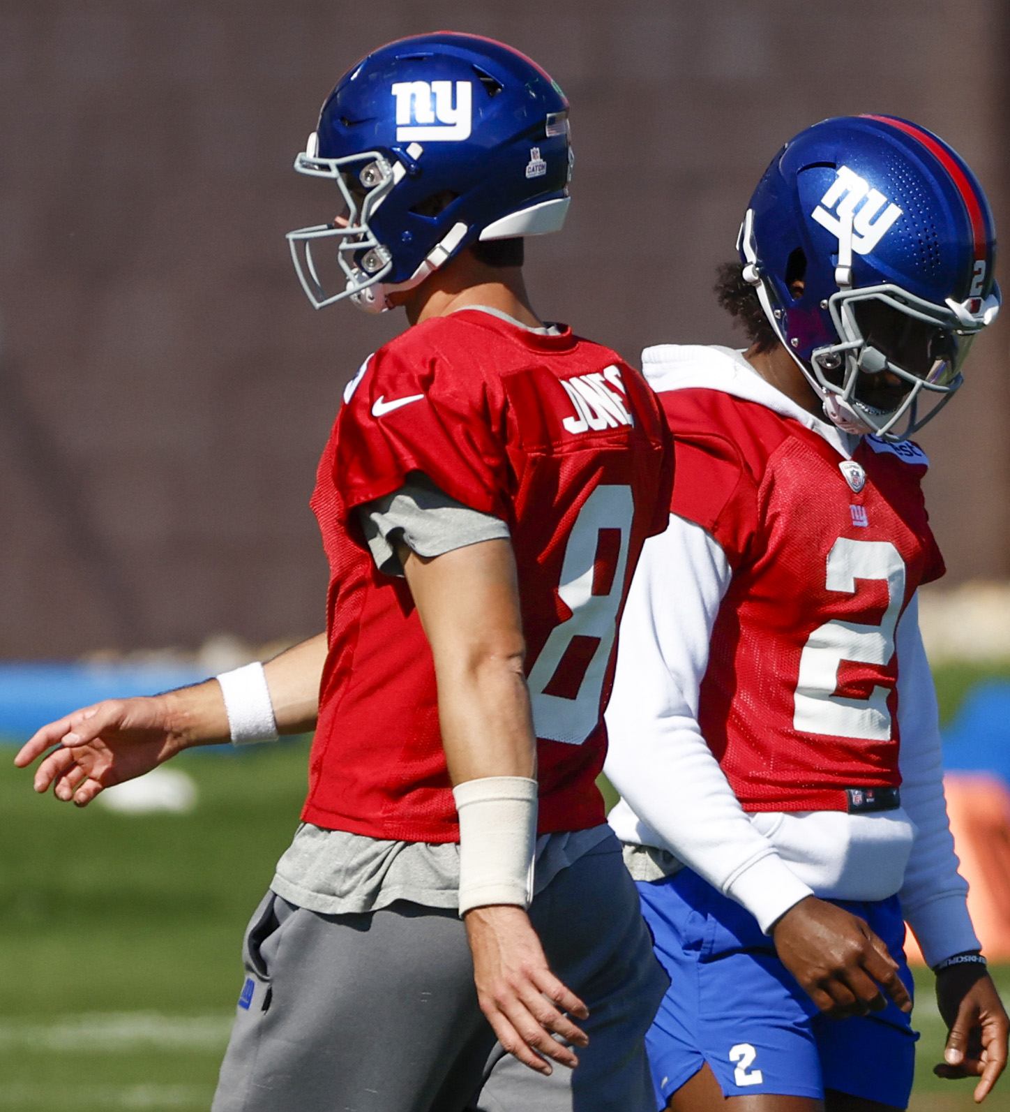 New York Giants practice before NFL Week 6 game against Baltimore