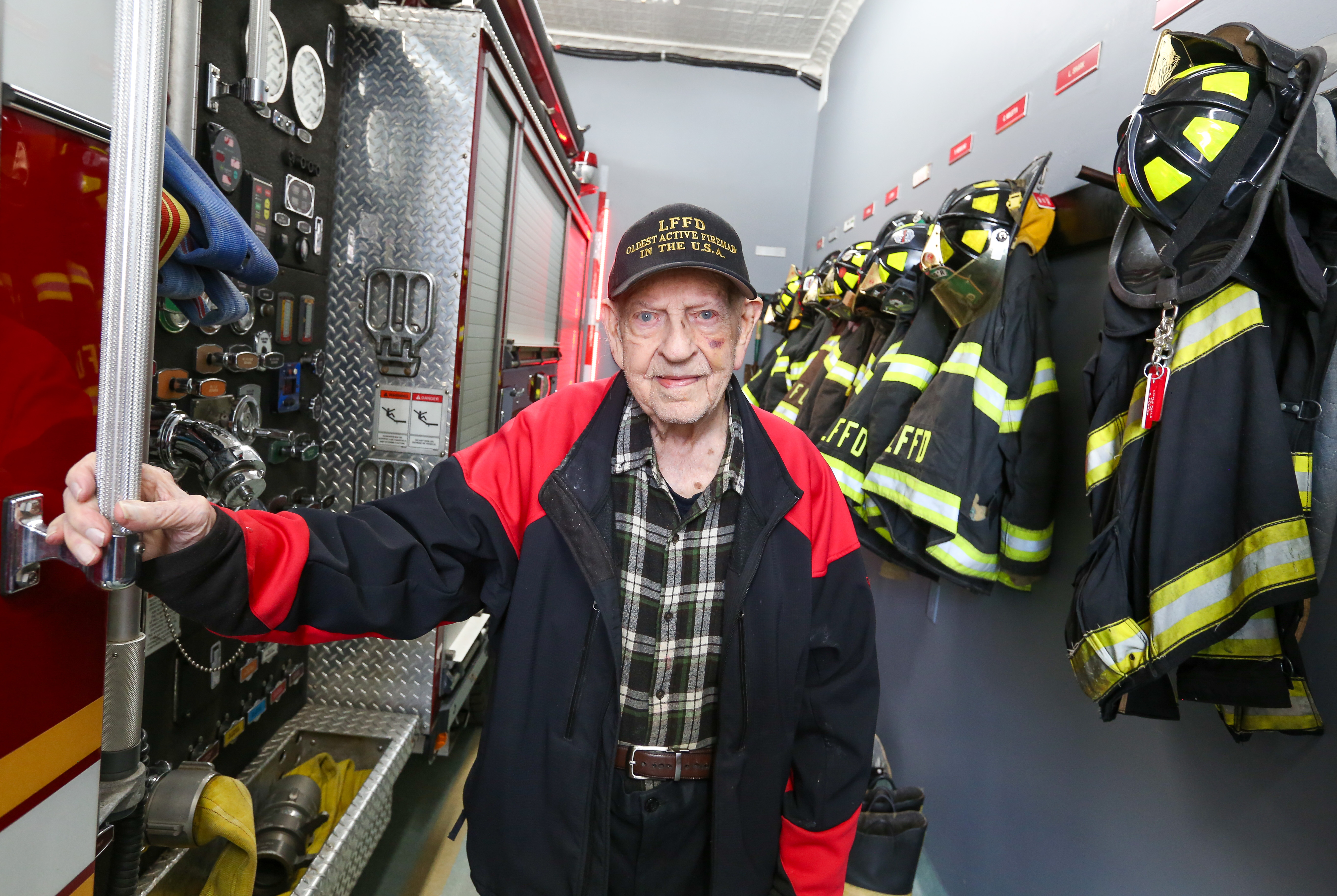 Former N.J. fire chief turns 110. He credits his longevity to this