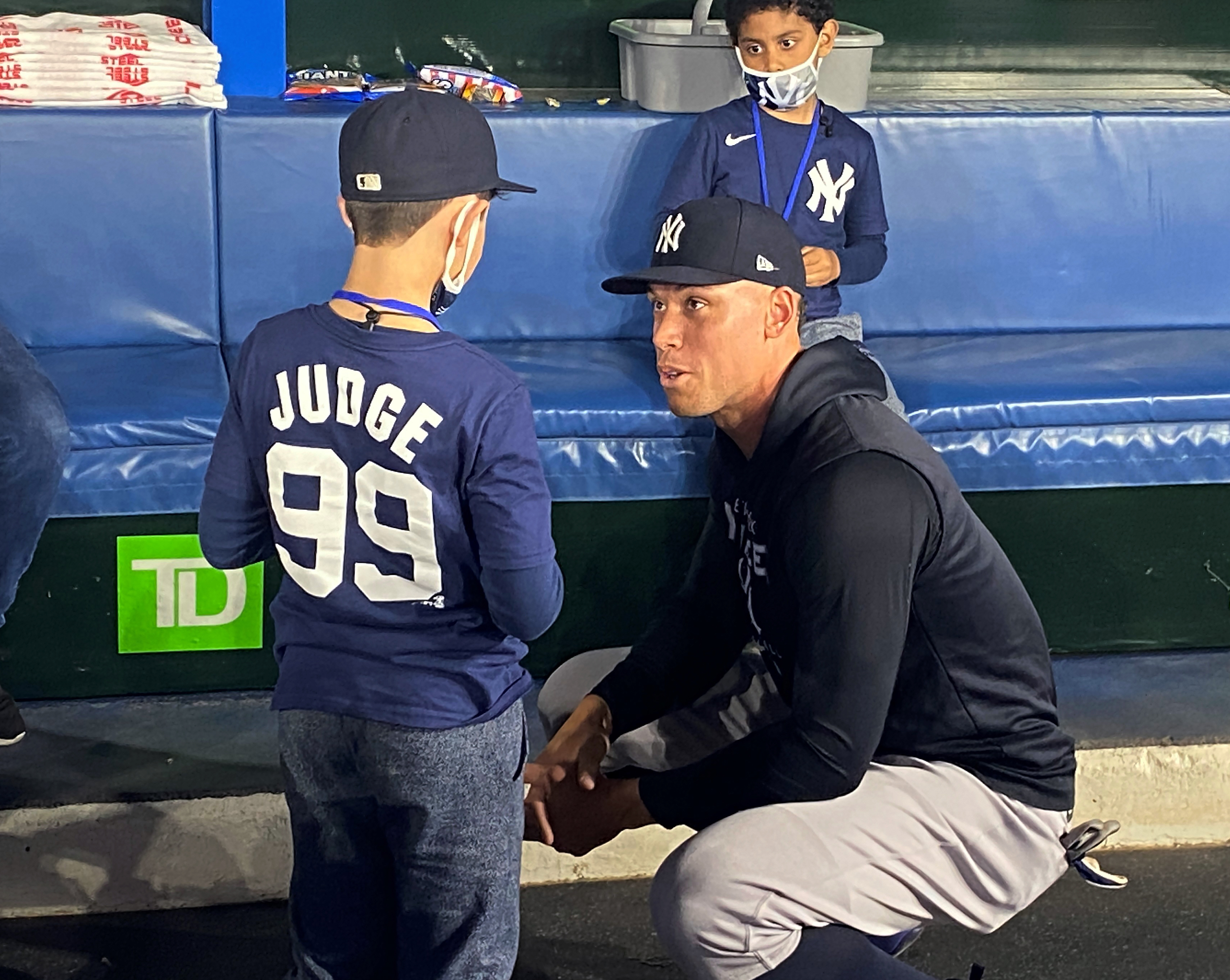 Yankees' Aaron Judge on wearing 99, not his favorite number 