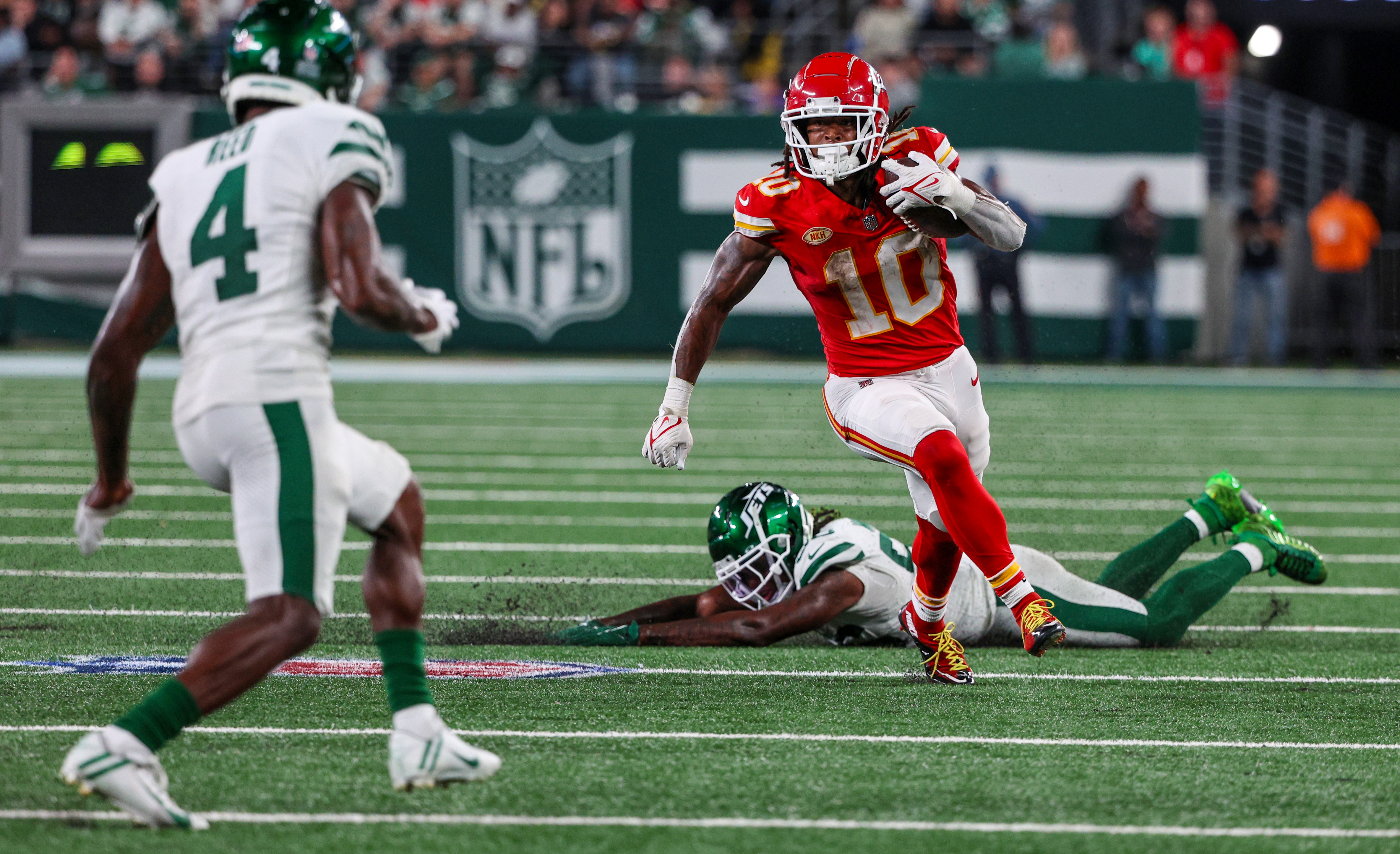 Sauce Gardner holding penalty: Jets CB says Chiefs were 'bailed