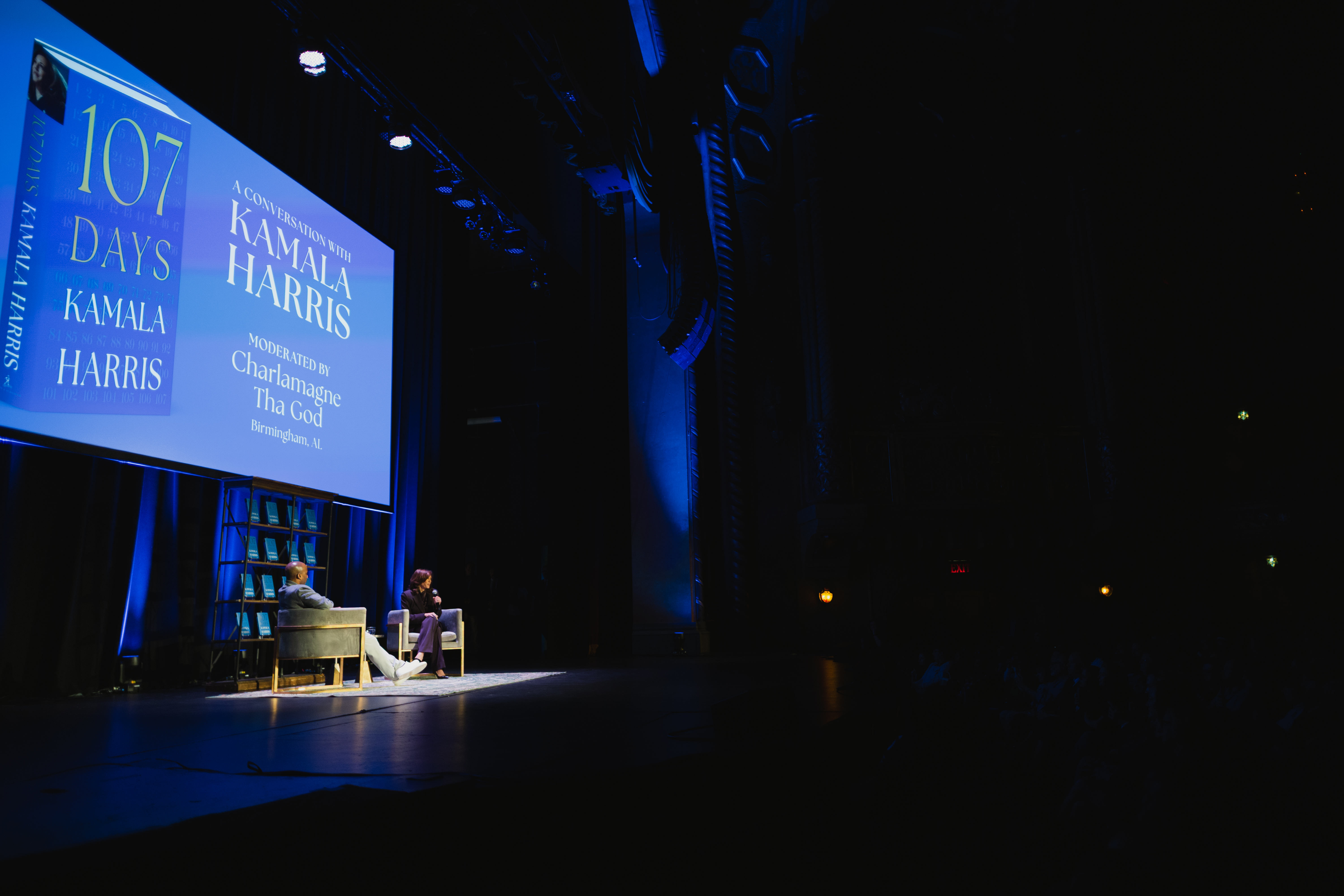Former Vice President Kamala Harris visits Birmingham on book tour - al.com