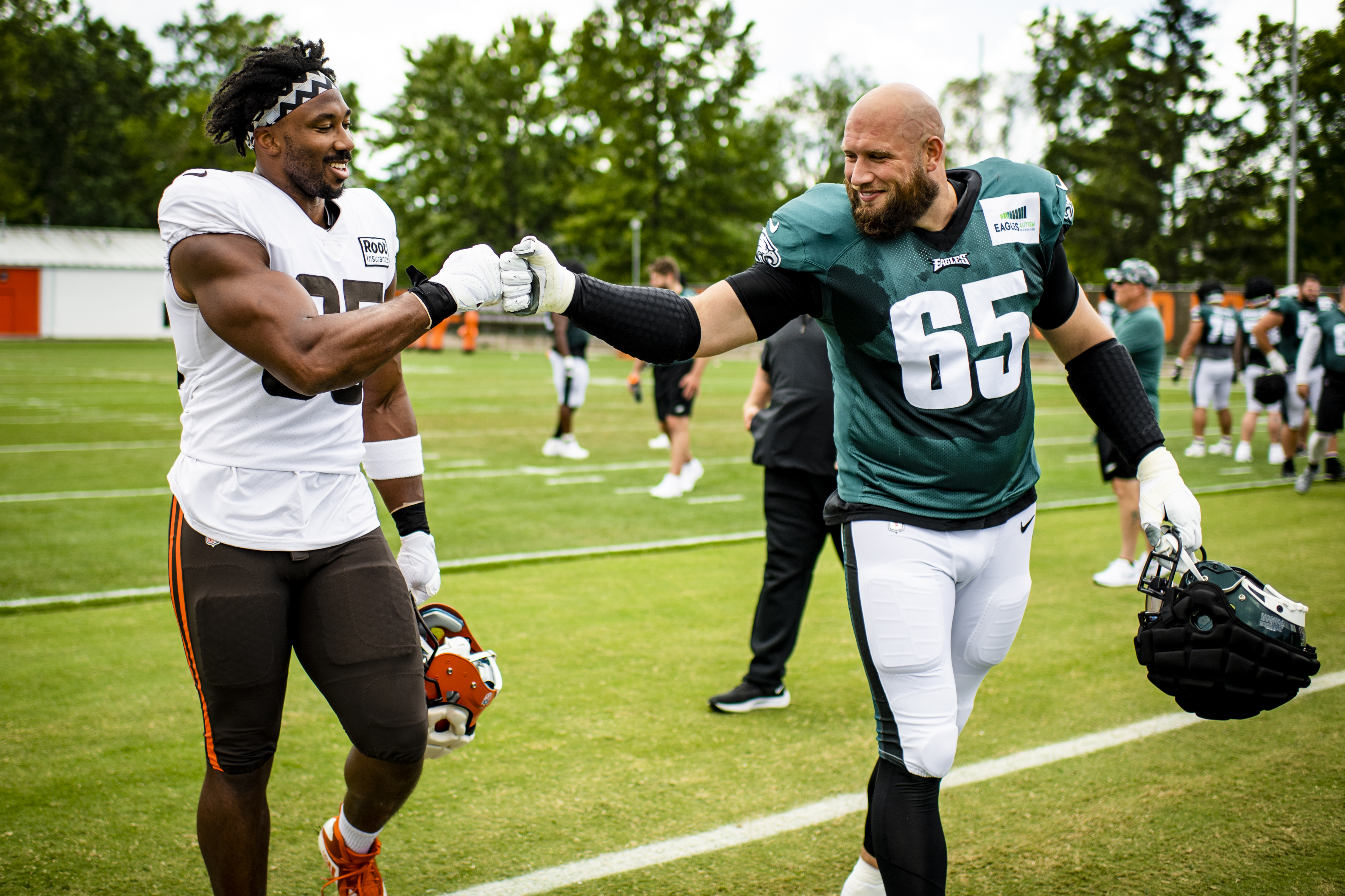 Browns and Eagles Joint Practices, Preseason Game Tonight 