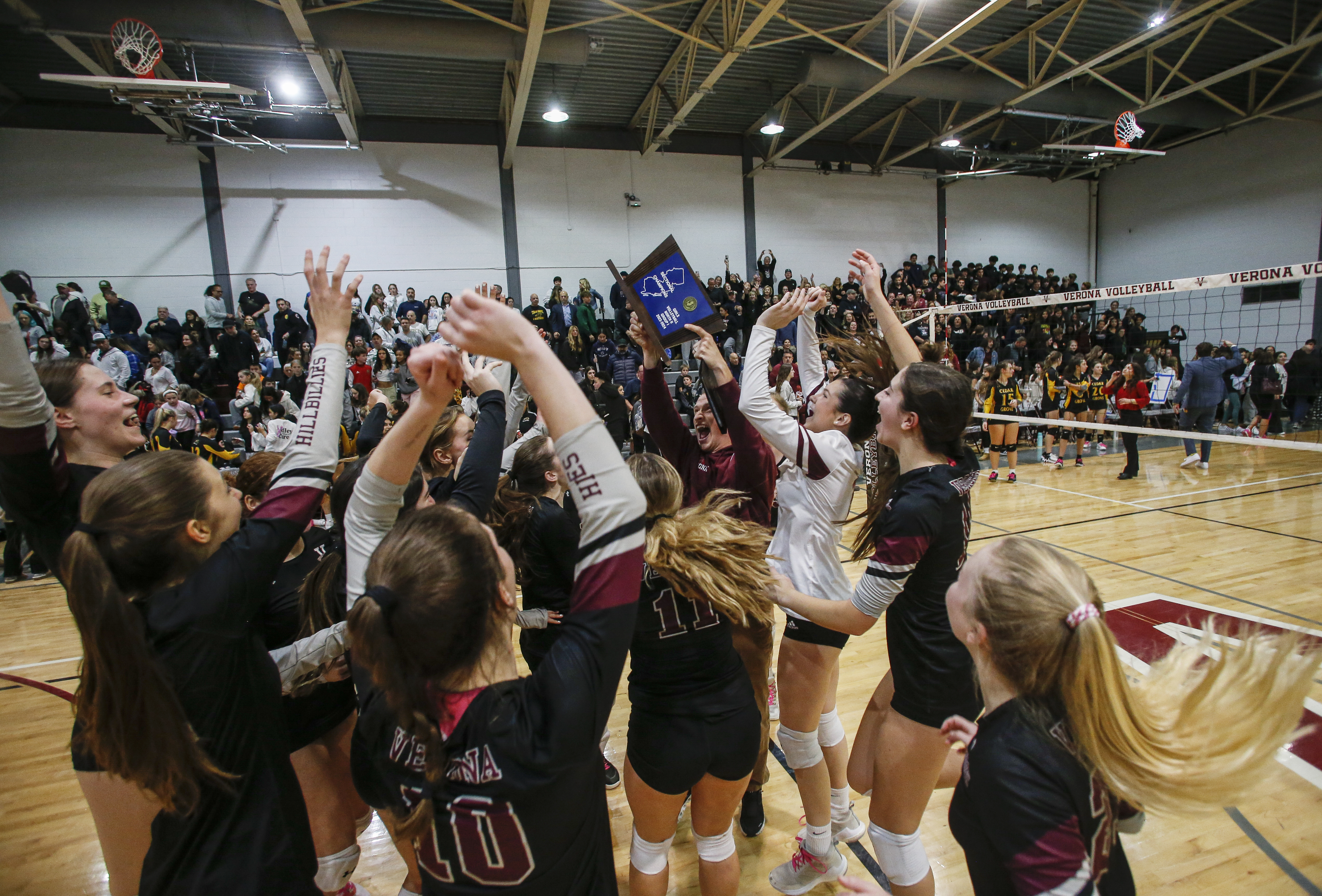 Girls Volleyball: Verona vs. Cedar Grove, N2G1 Sectional Final