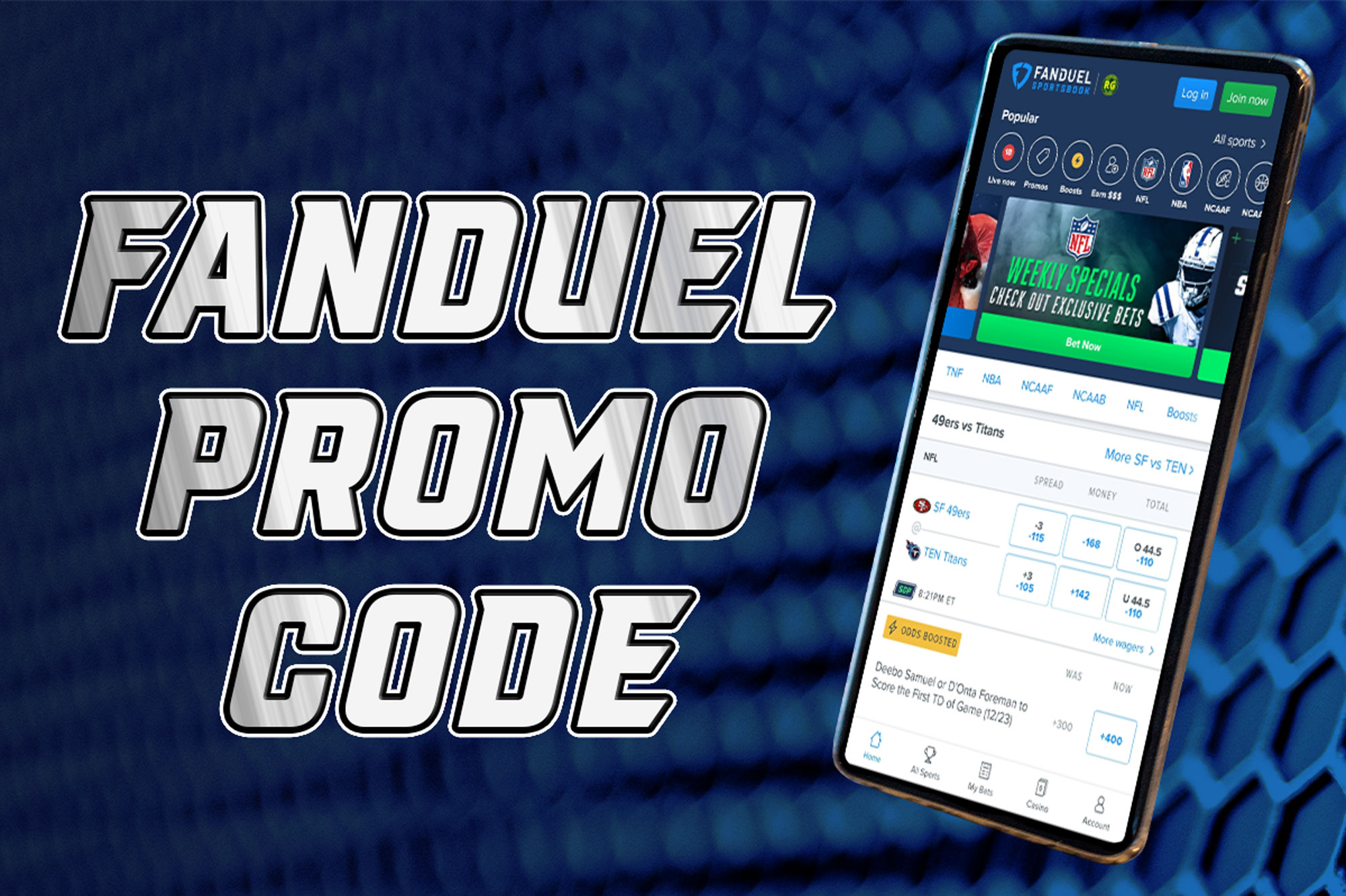 FanDuel promo code for NFL Preseason action scores can't-miss offers 