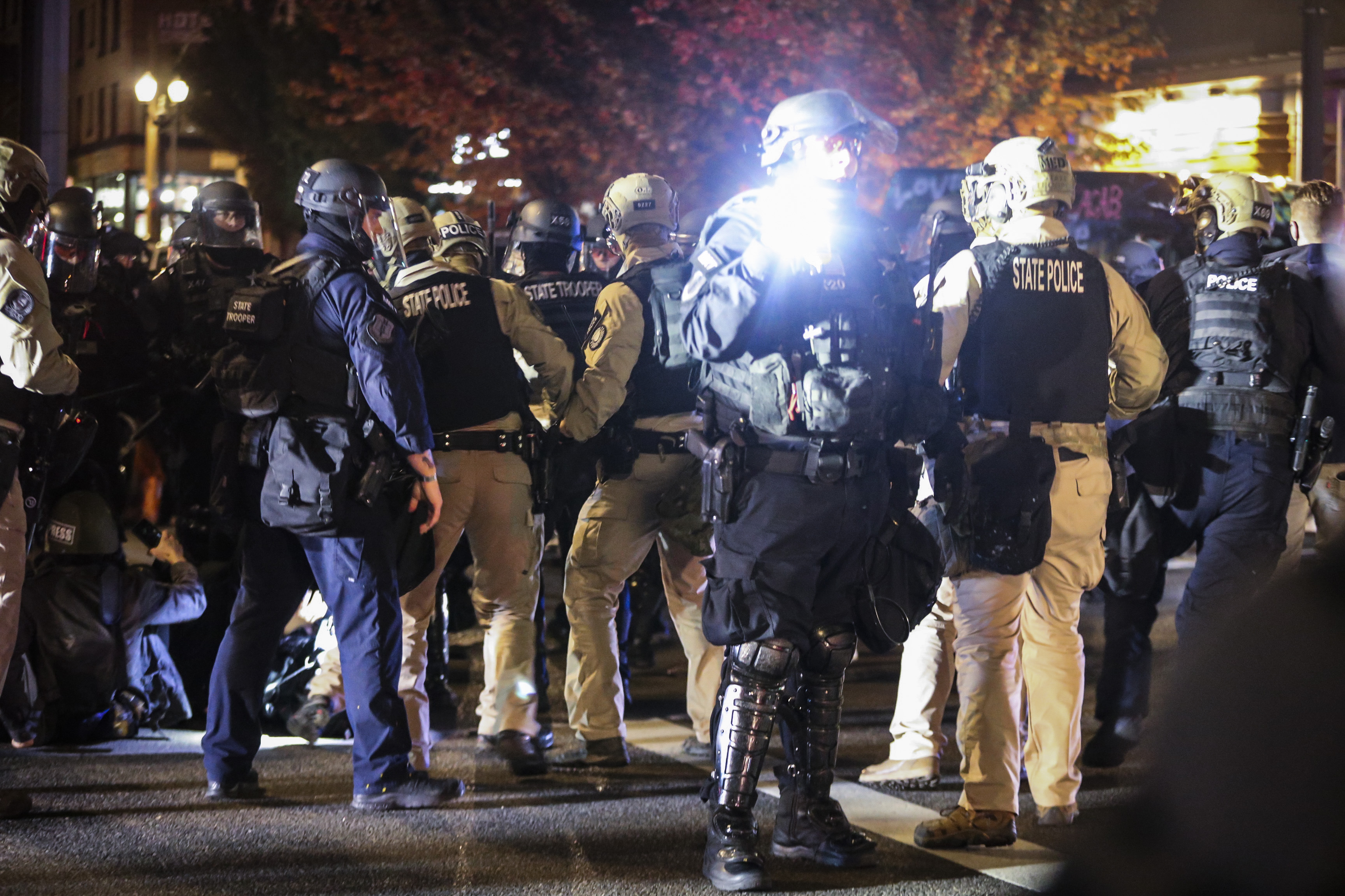 Protests continue in Portland after Election Day - oregonlive.com