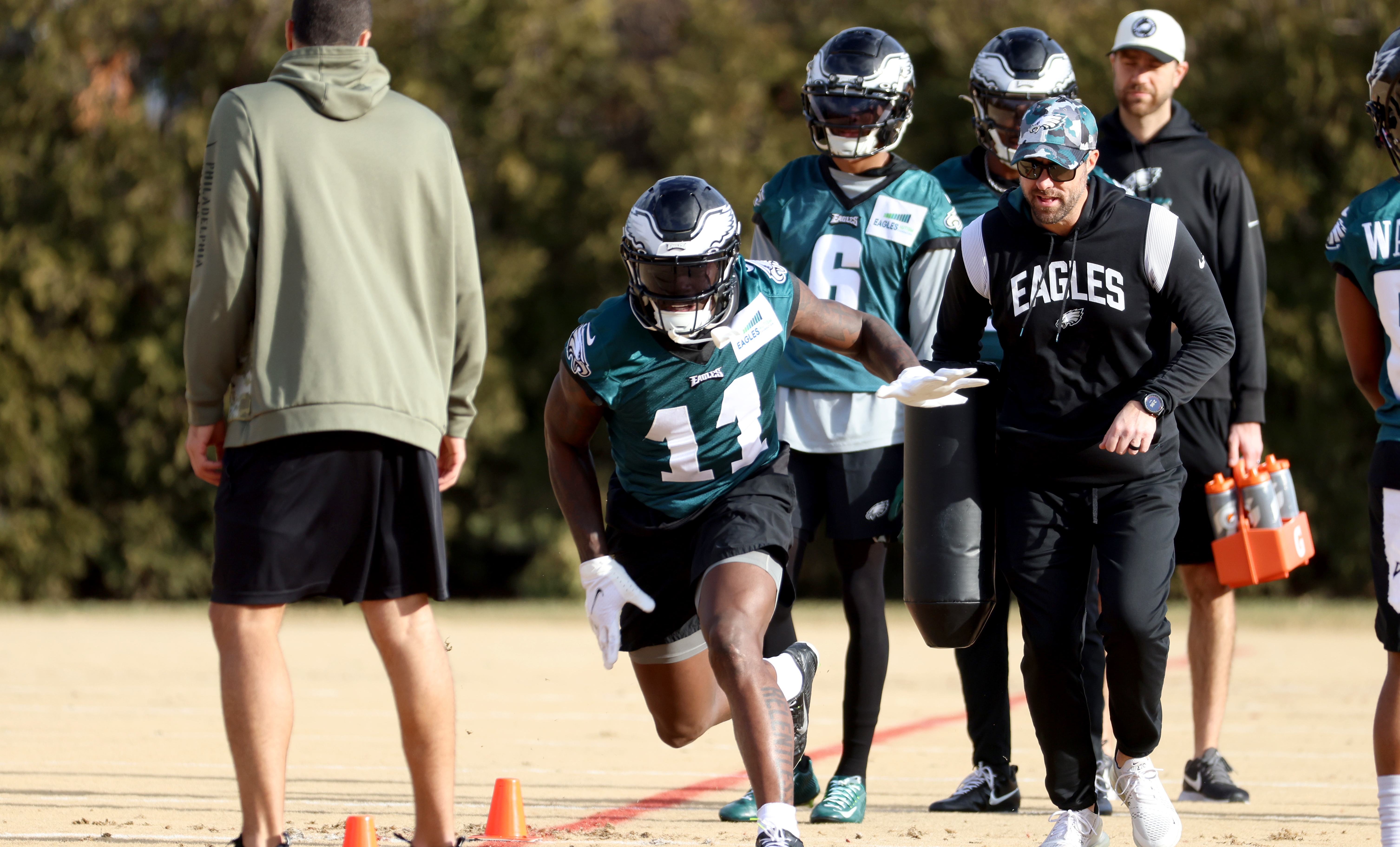 Eagles injury report: Jalen Hurts, tight end ruled out; Are Reed  Blankenship, K'Von Wallace healthy enough to face Cowboys? 