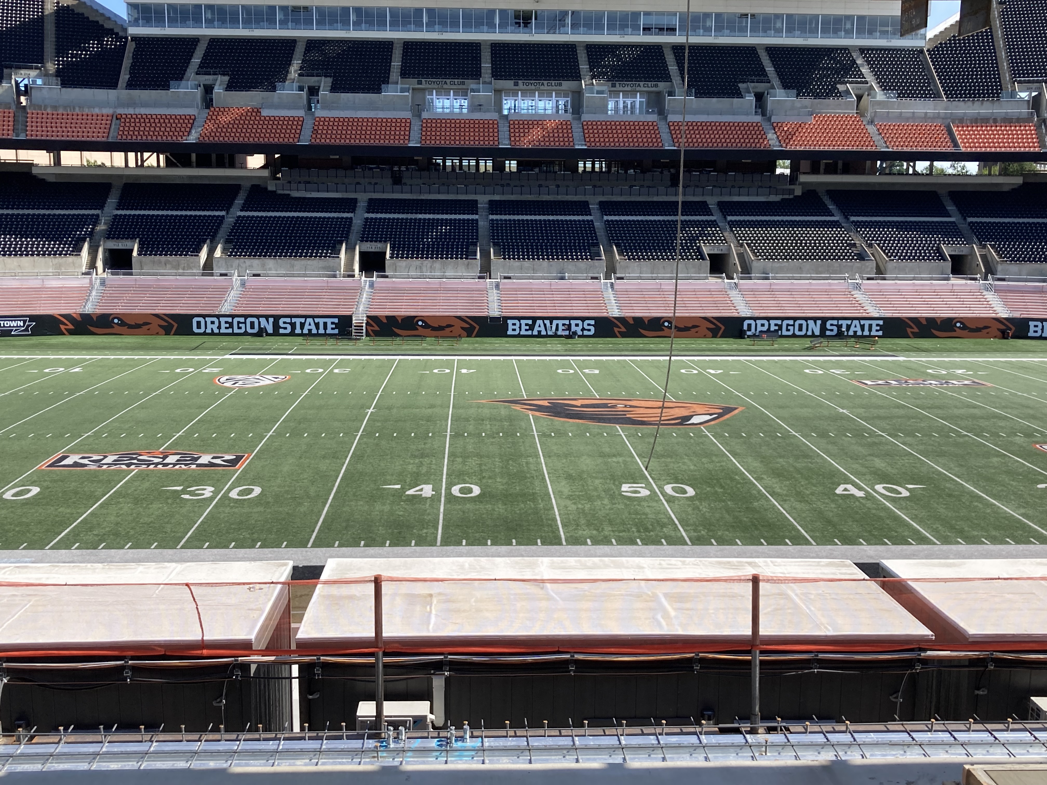 Toyota Club at Reser Stadium - Oregon State University Beaver Nation