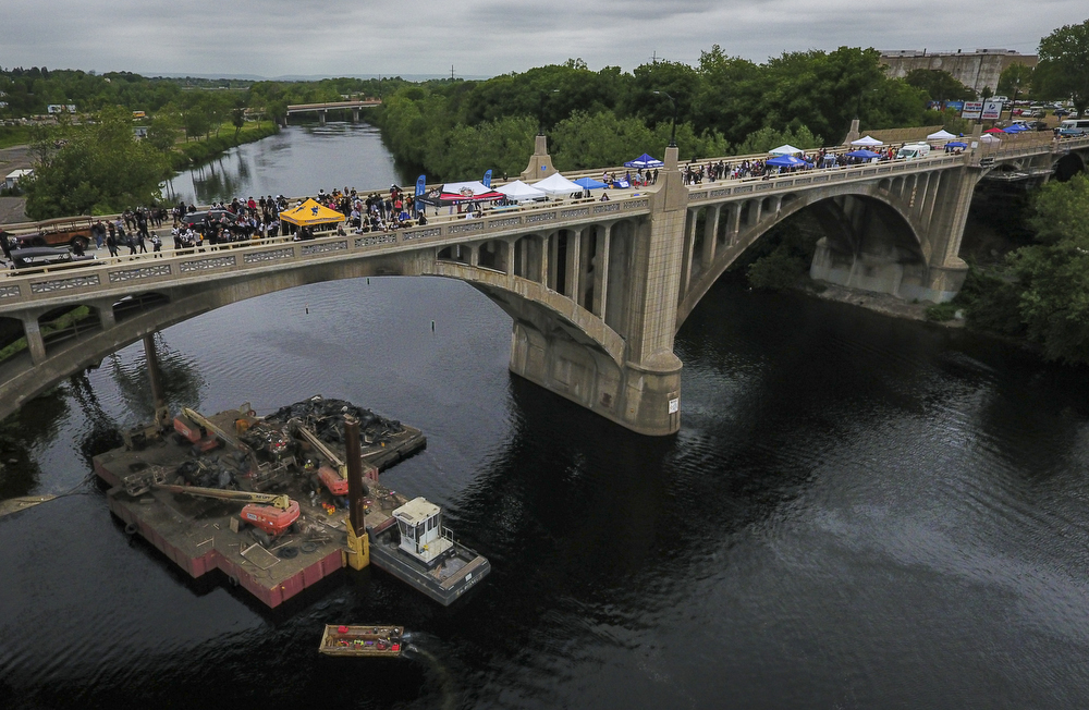 Tilghman Street Bridge reopens with a block party