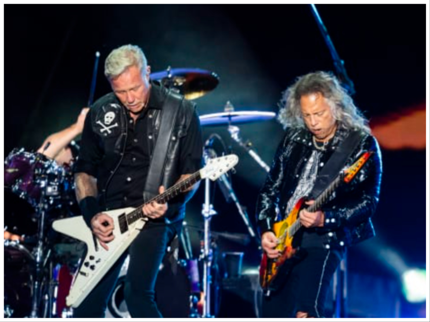 Metallica at MetLife Stadium in East Rutherford, NJ, United States on  August 4, 2023 on the M72 World Tour