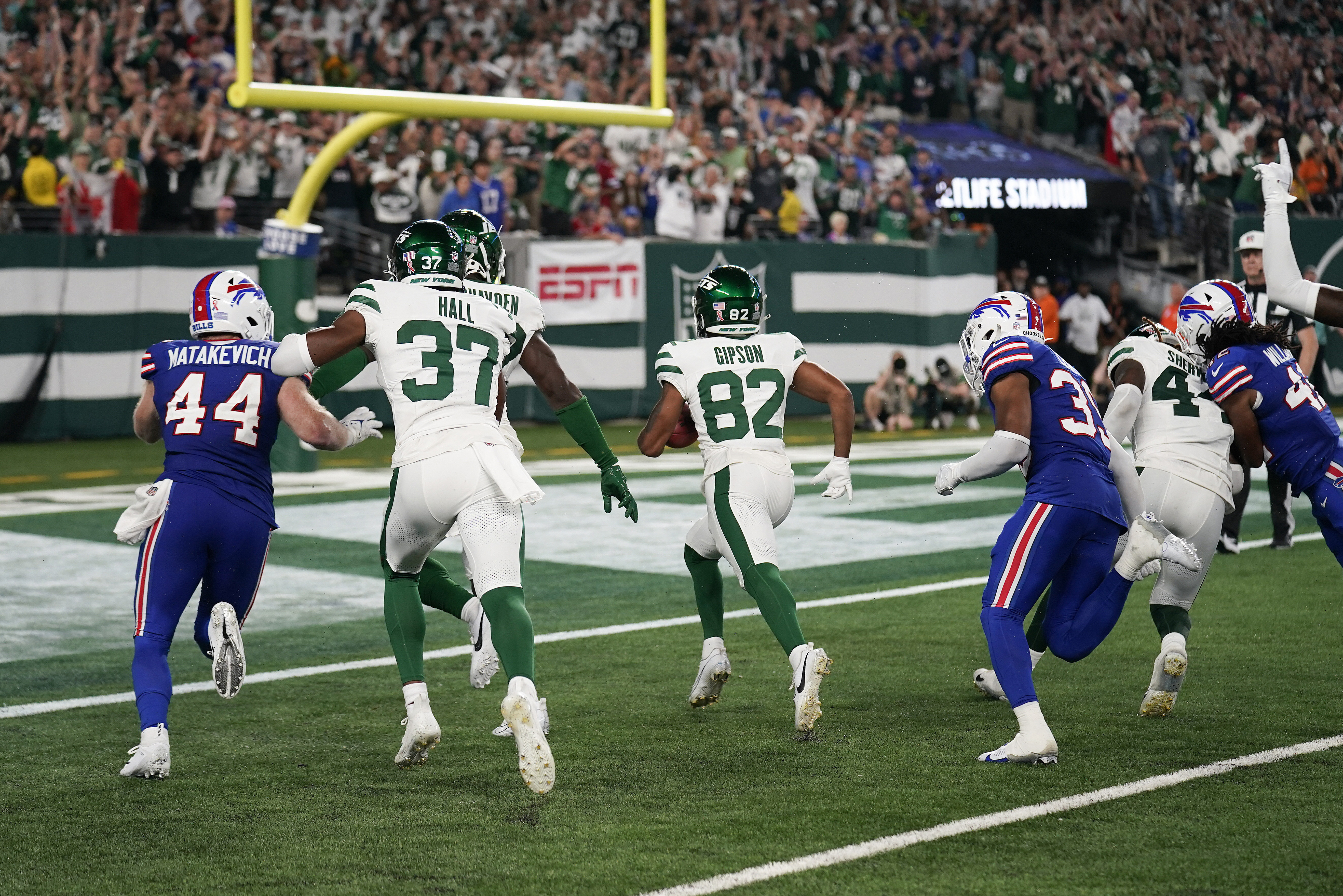 Buffalo Bills - New York Jets LIVE: Jets win game with punt return TD