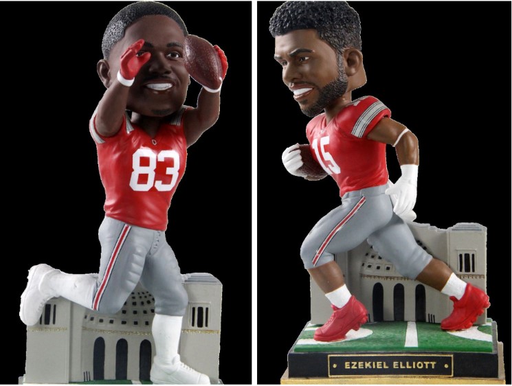 Ezekiel Elliott Ohio State Buckeyes NCAA College Football Bobblehead