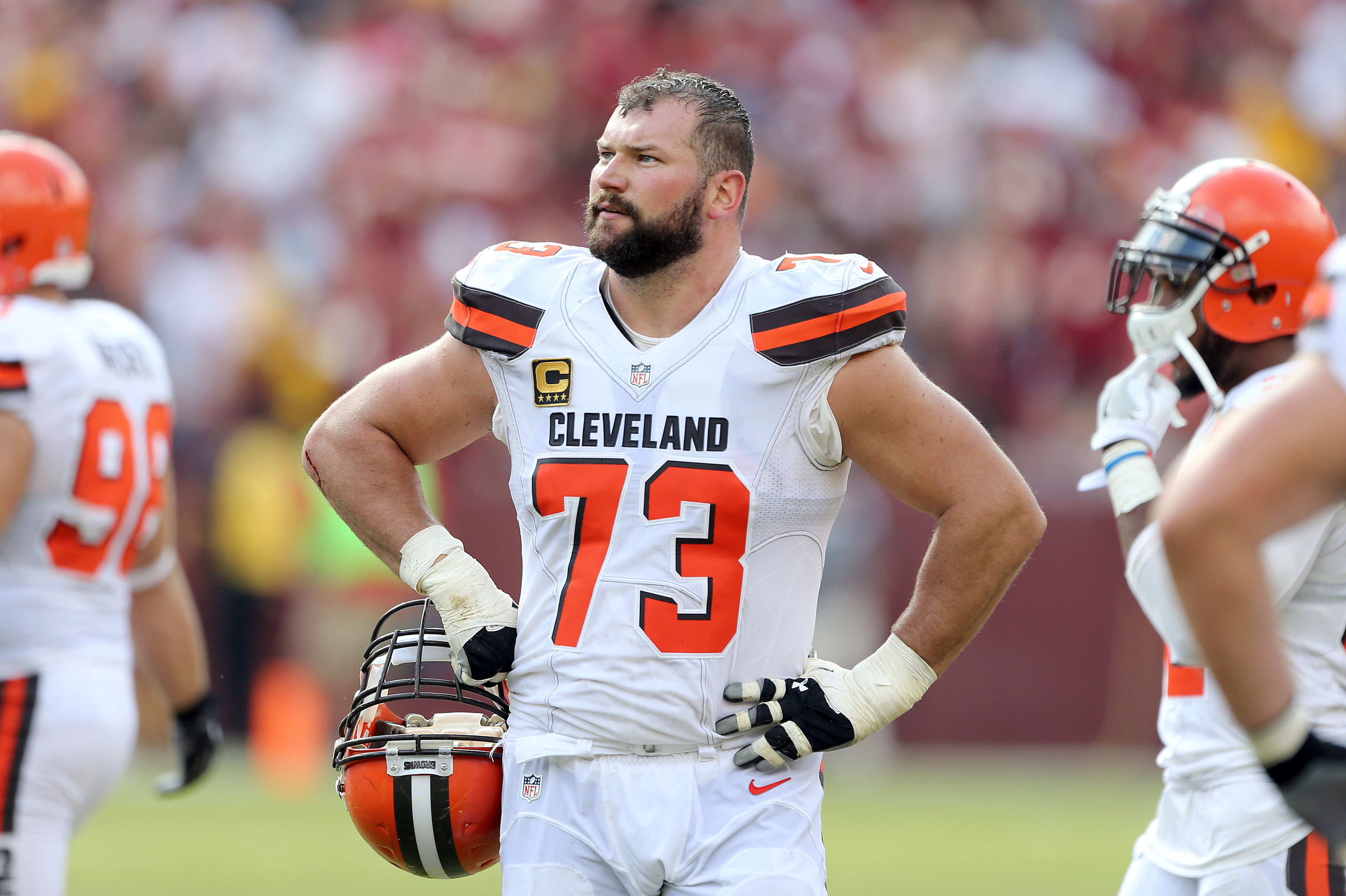 Cleveland Browns teammates, coaches happy to see Joe Thomas get enshrined  into Ring of Honor