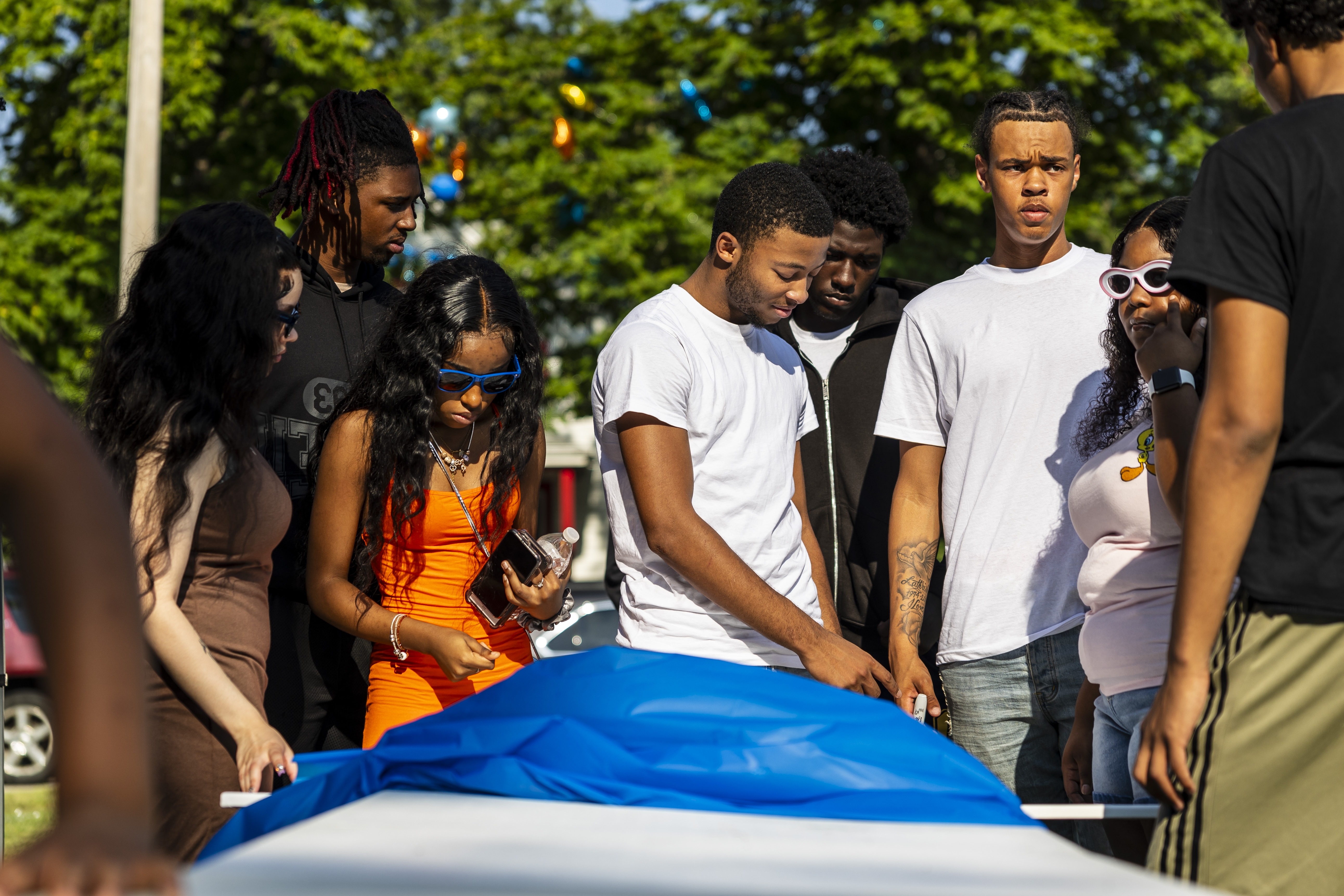 Saginaw community gathers to celebrate the life of Mazzie Rudison ...
