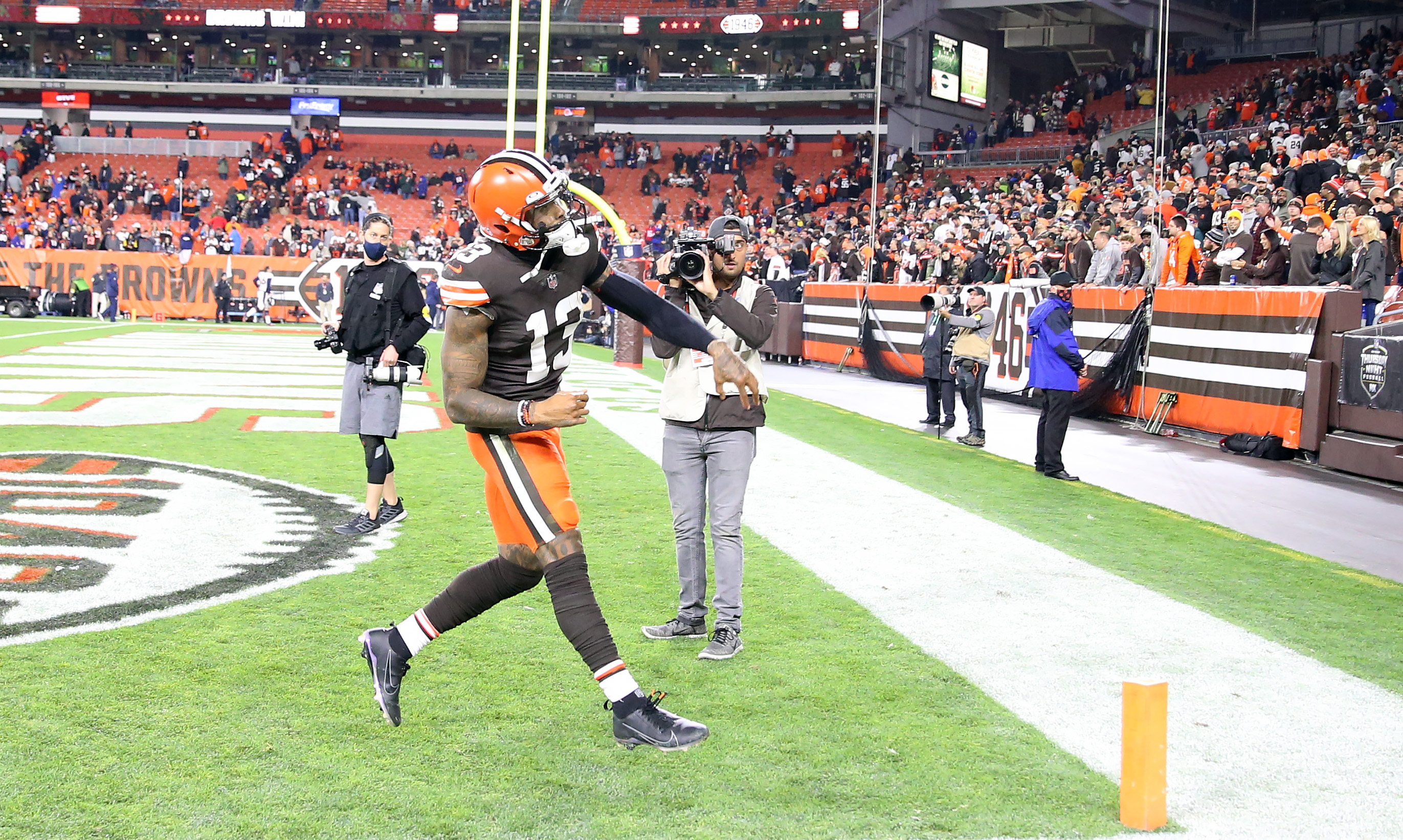 Cleveland Browns agree to release WR Odell Beckham Jr. 