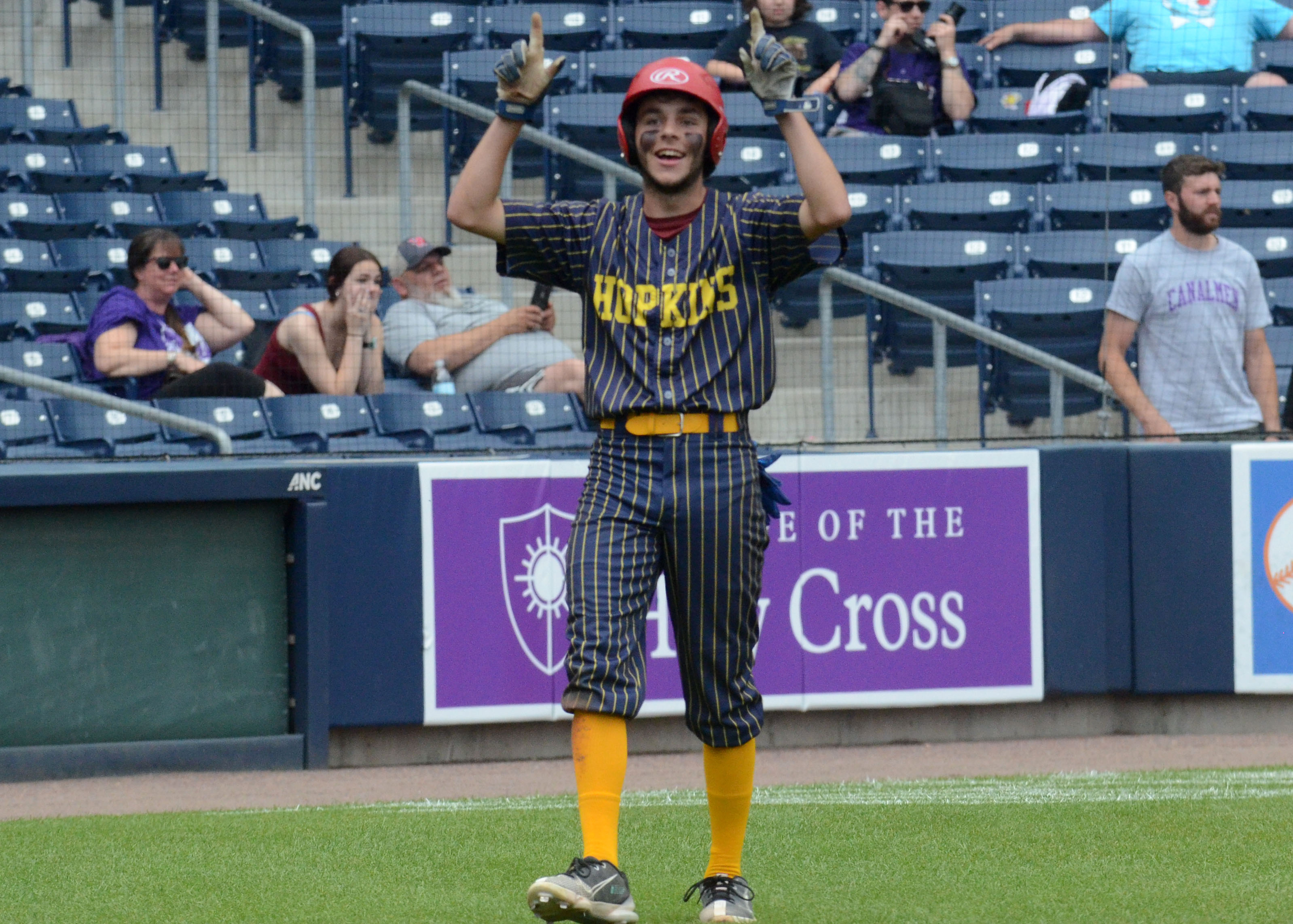 Hopkins Academy baseball takes down top-seeded Georgetown to