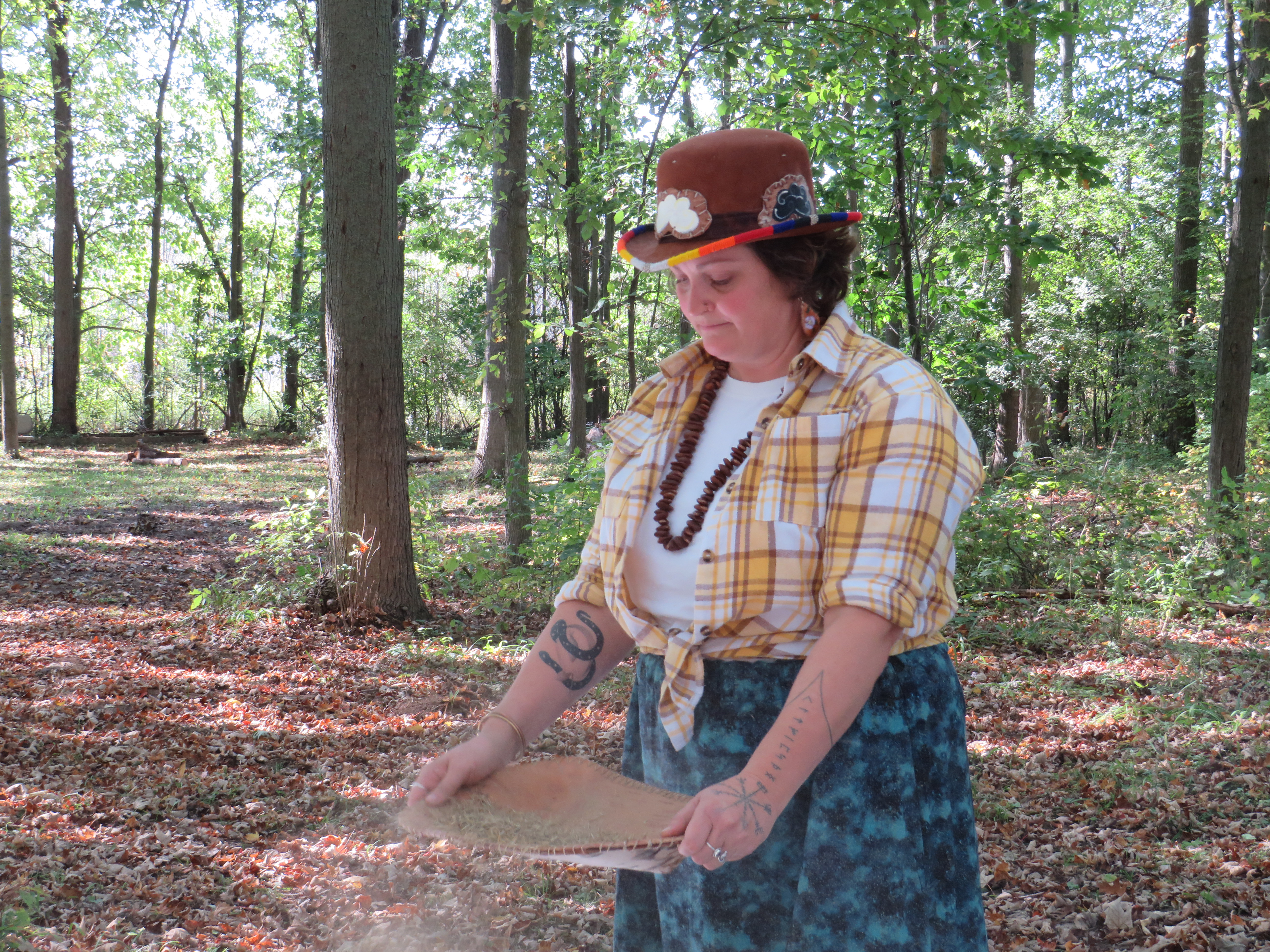 Wild rice camp hosted by Saginaw Chippewa Tribe in Mount Pleasant ...