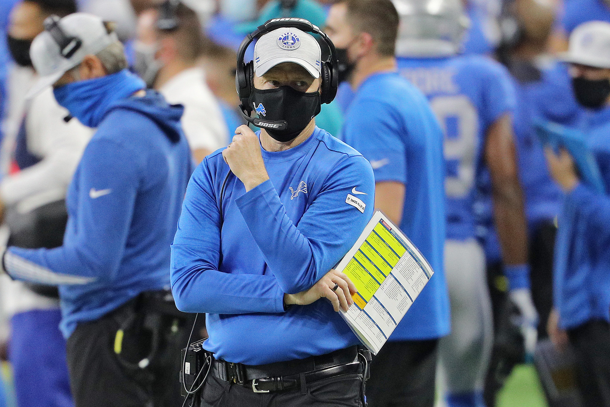 Darrell Bevell Well Liked By Players Chosen As Lions Interim Head Coach Mlive Com