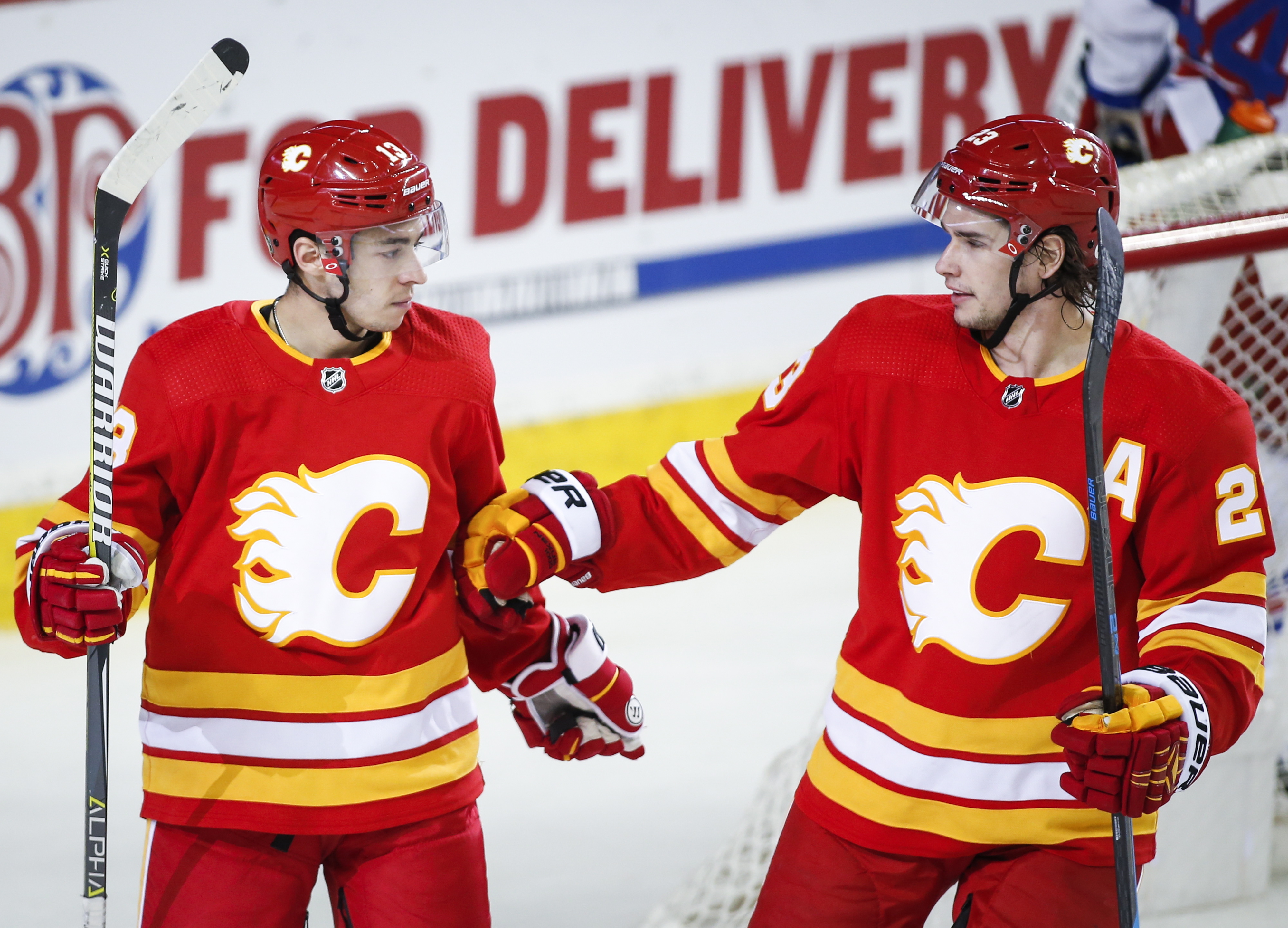 Photo Johnny Gaudreau Calgary Flames – Signée, 8x10, Avec Certificat D'authenticité