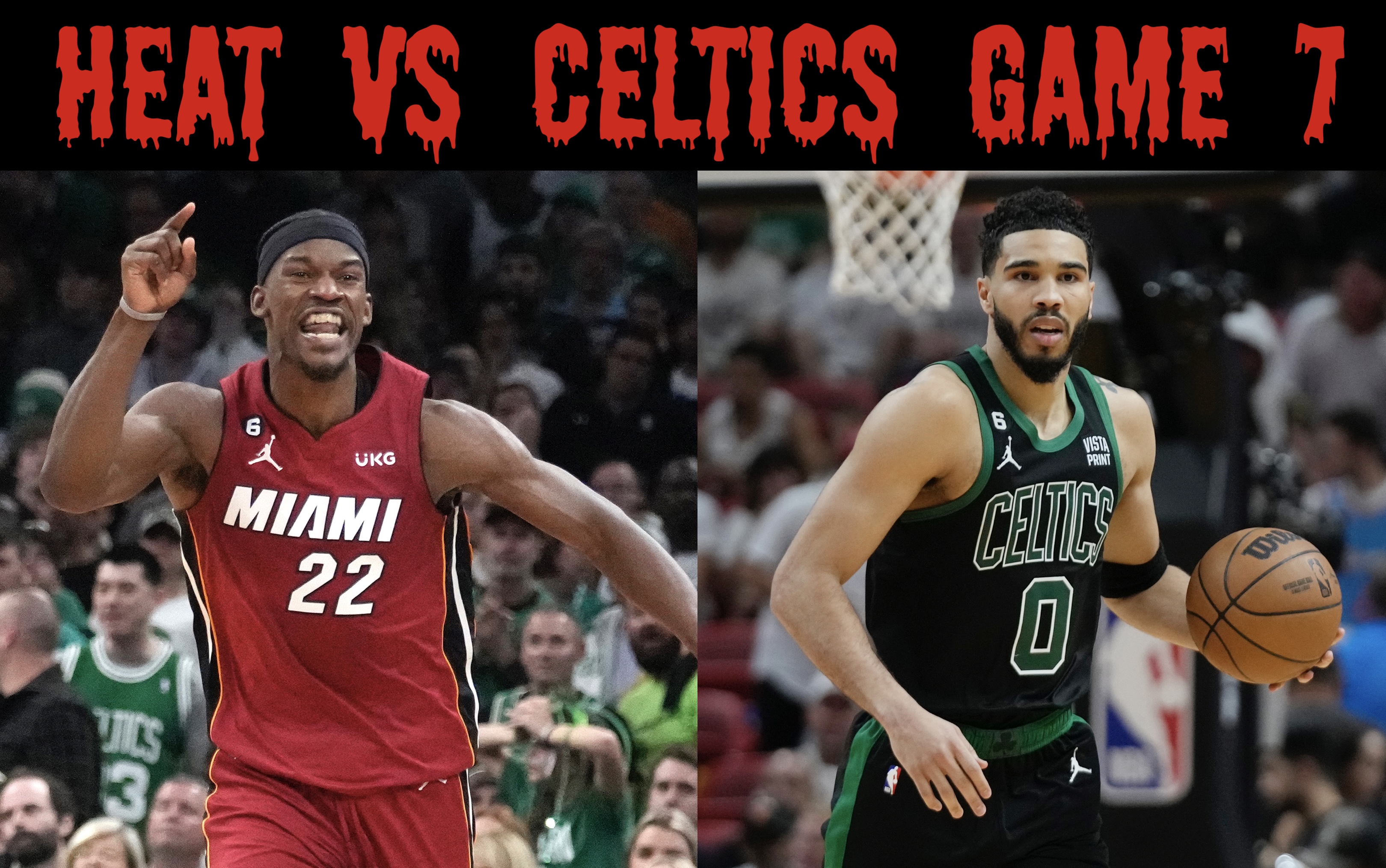 Vintage NBA Playoffs 2023 Miami Heat And Boston Celtics Eastern