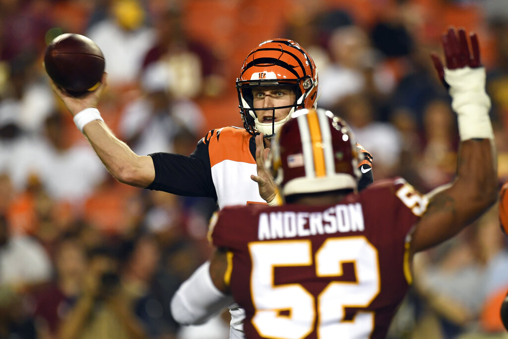 Bengals to Start QB Ryan Finley vs. Steelers Monday Night - Steelers Now