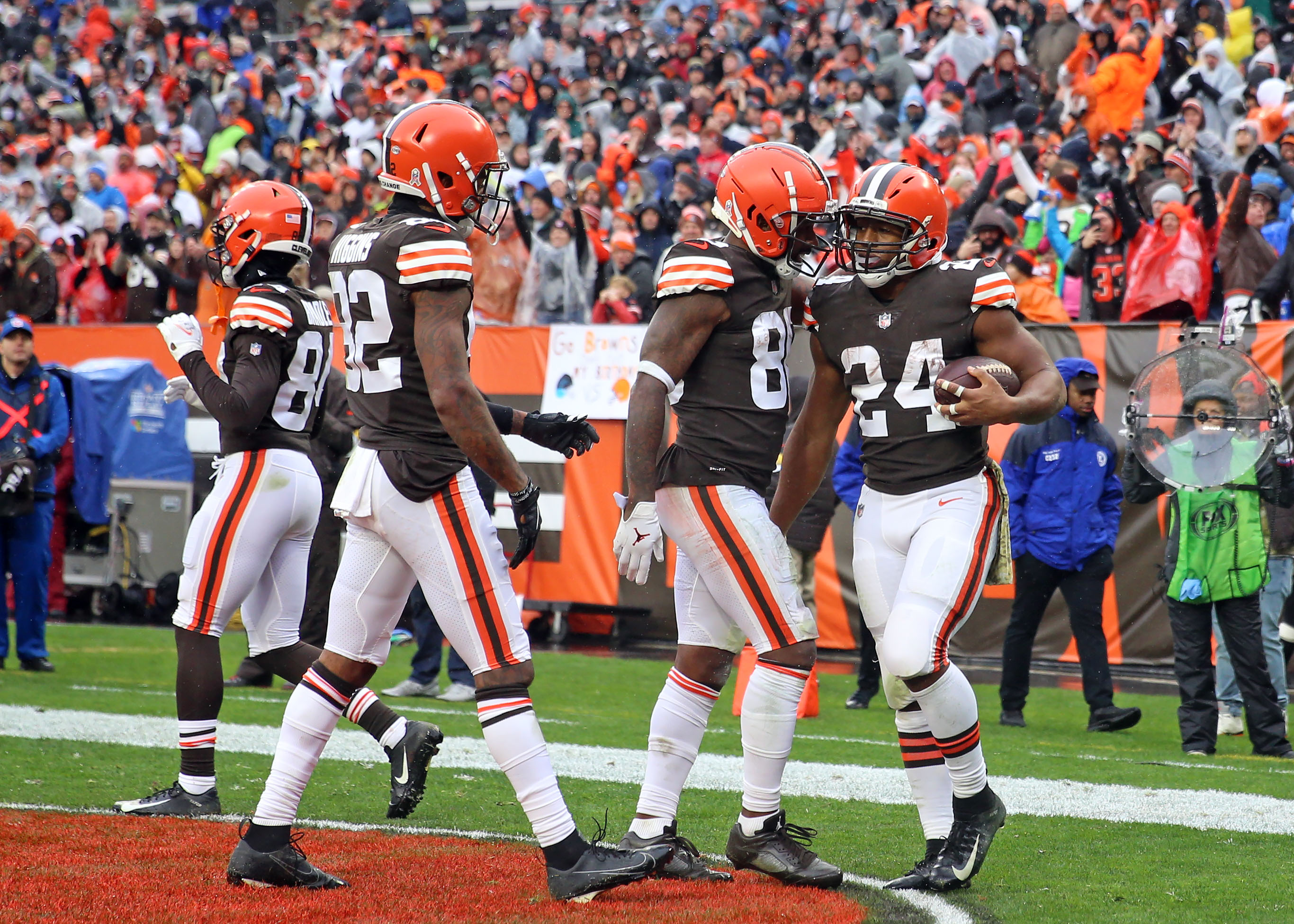 PFF CLE Browns] The Cleveland Browns have allowed -36 rushing