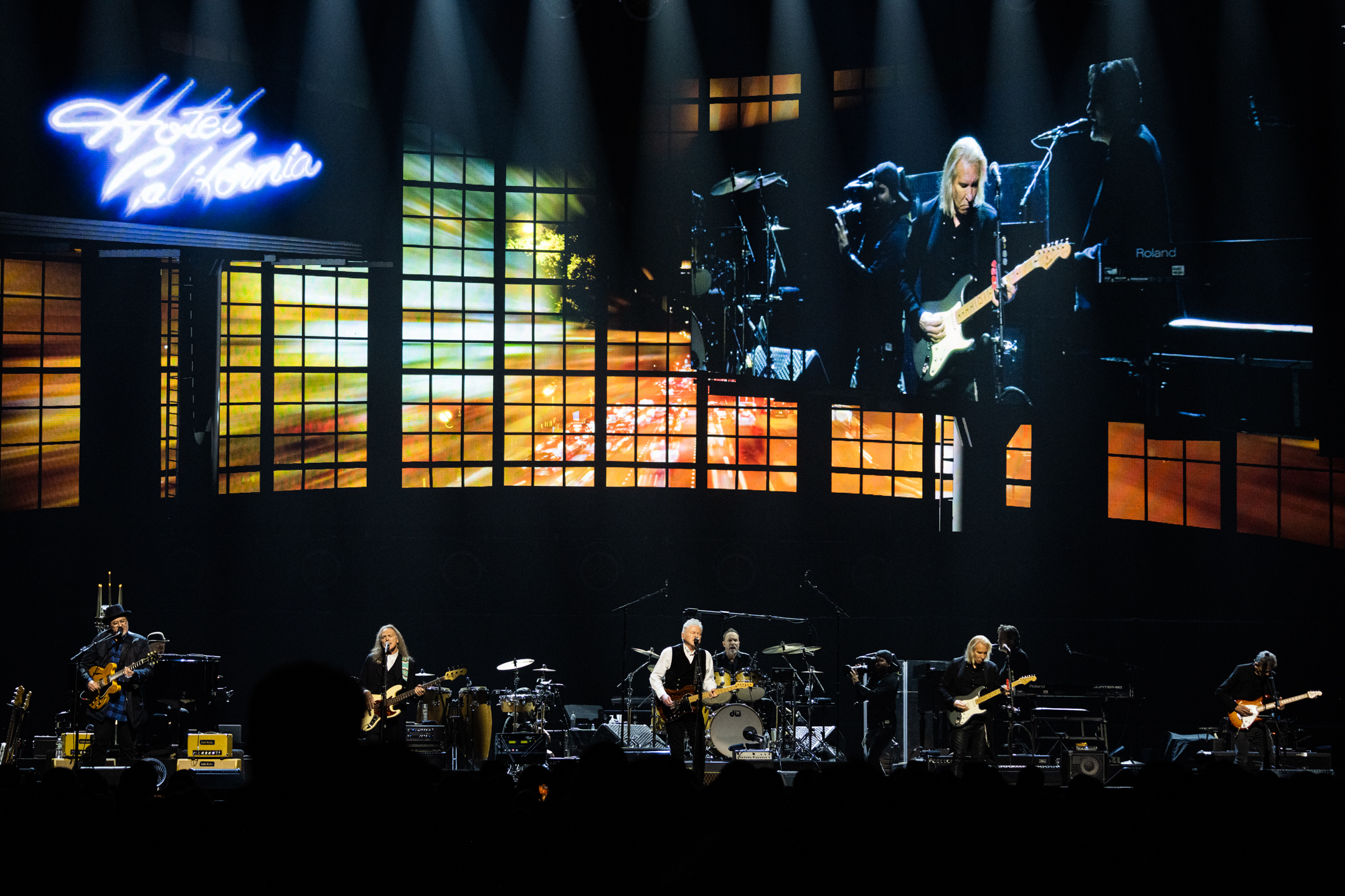 The Eagles perform at the Prudential Center