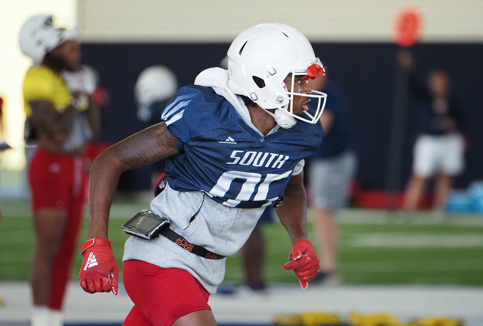 South Alabama football practice