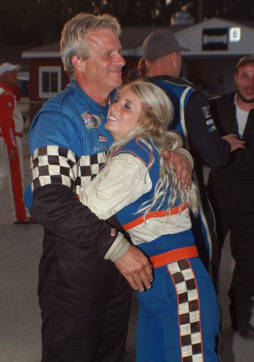 Joe Bush Racing Father, daughter stock car drivers Joe and Lauren Bush - mlive.com