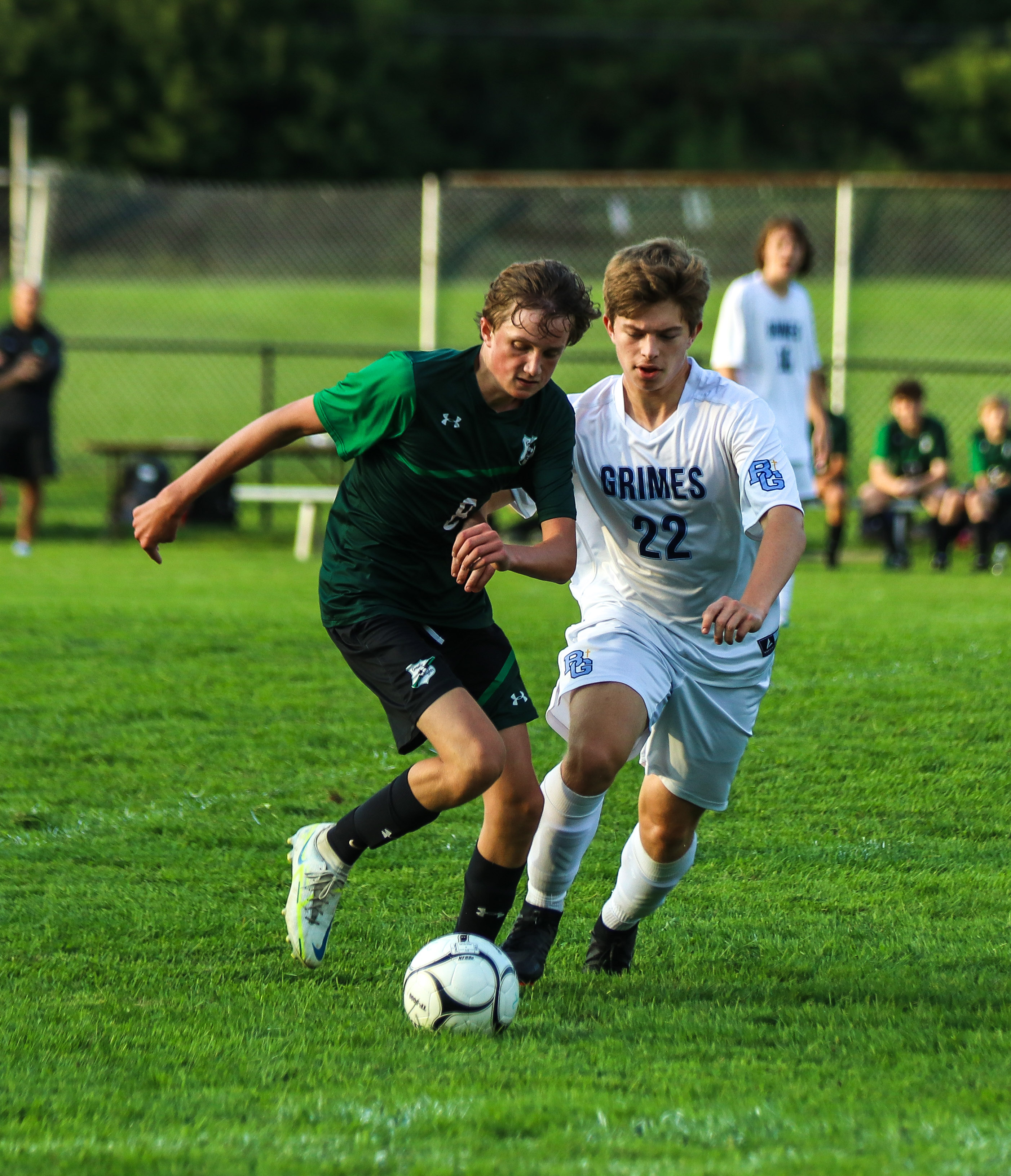 Ludden vs. Grimes boys soccer