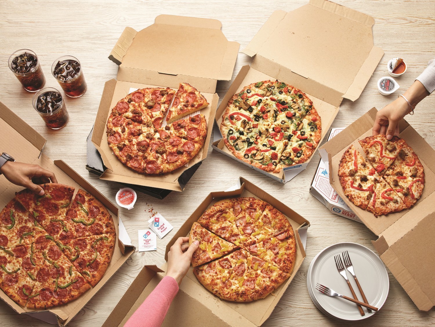 Ansichtkaart weigeren Verlaten Domino's pizza is half price this week. How to get the deal. - pennlive.com