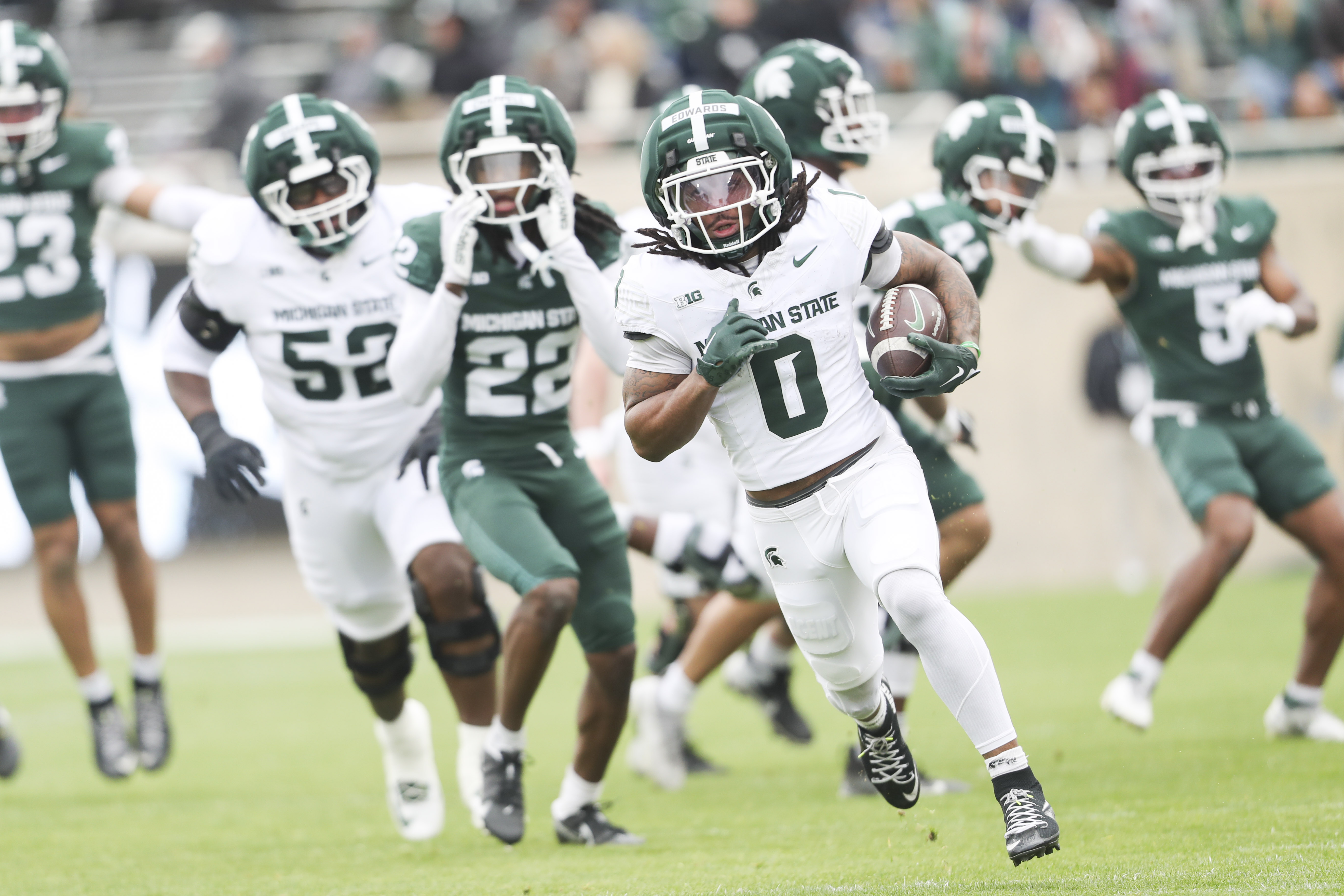 Michigan State football Spring Showcase - mlive.com