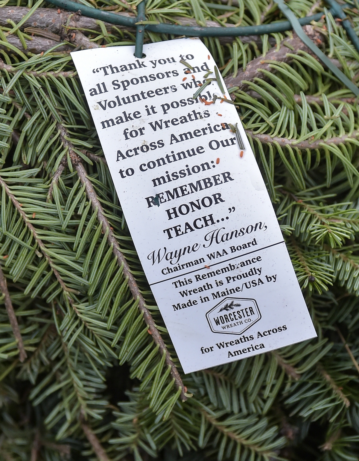 Wreaths Across America at Veterans Memorial Cemetery in Agawam ...