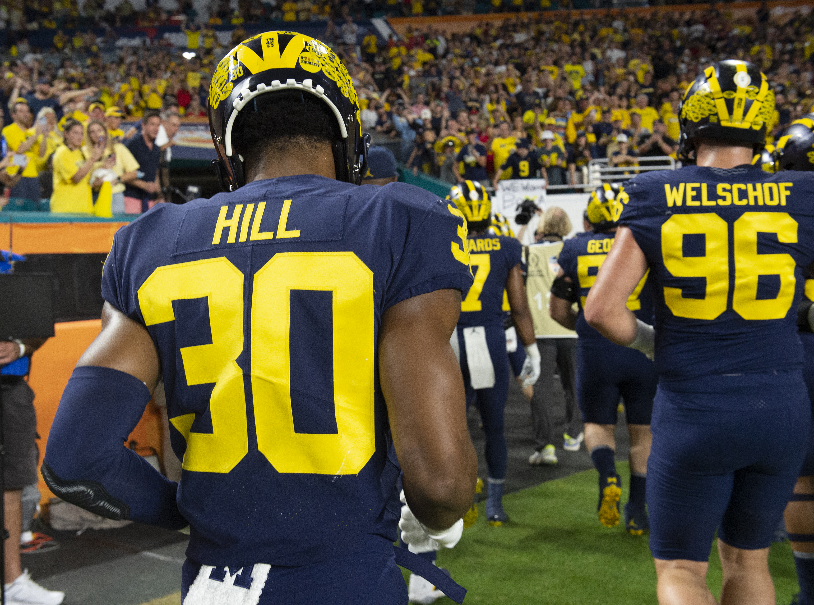 Michigan DB Dax Hill explains why he missed Orange Bowl prep