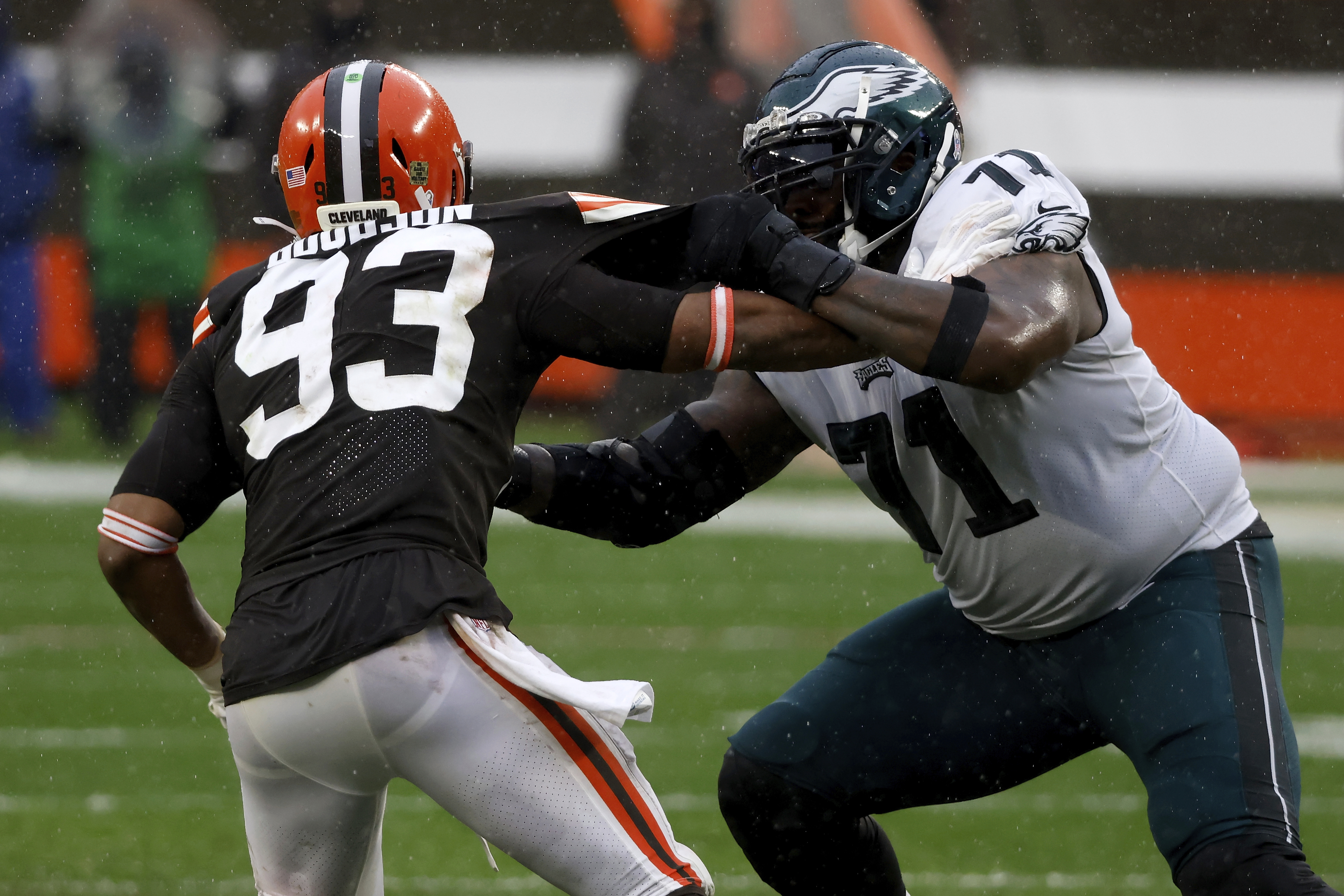 Jason Peters or Jordan Mailata: Who should be the Eagles' starting left  tackle? - The Athletic