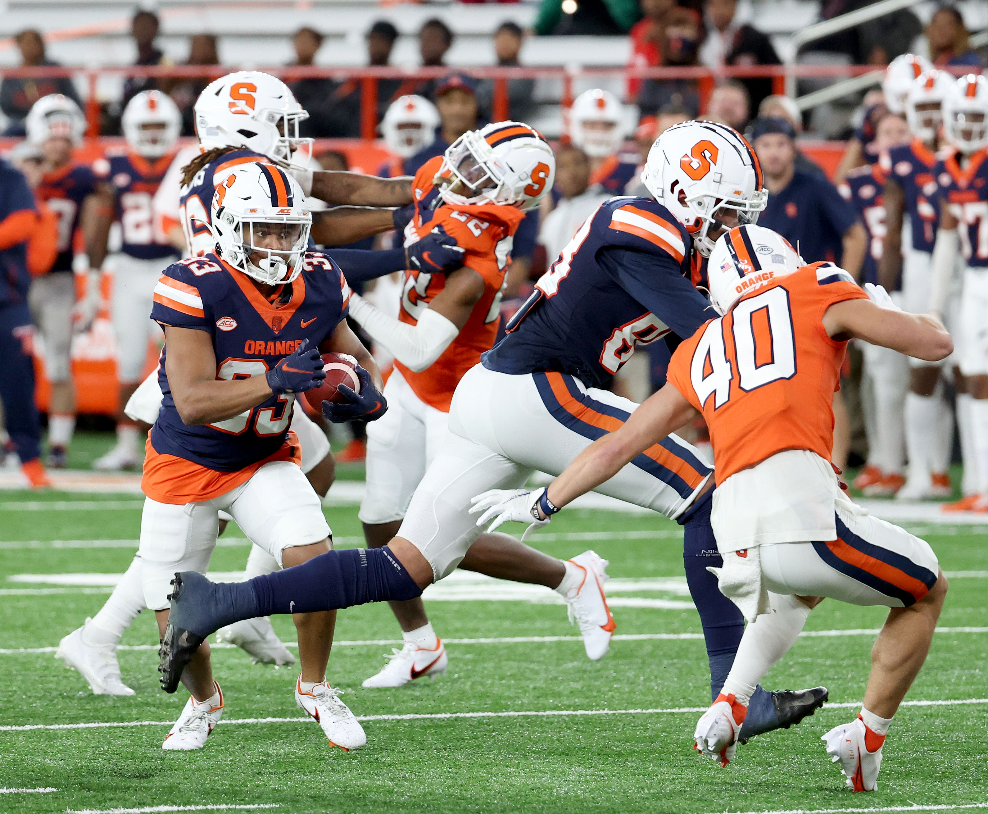 AmeriCU Orange and Blue Game closes out the Spring football season 