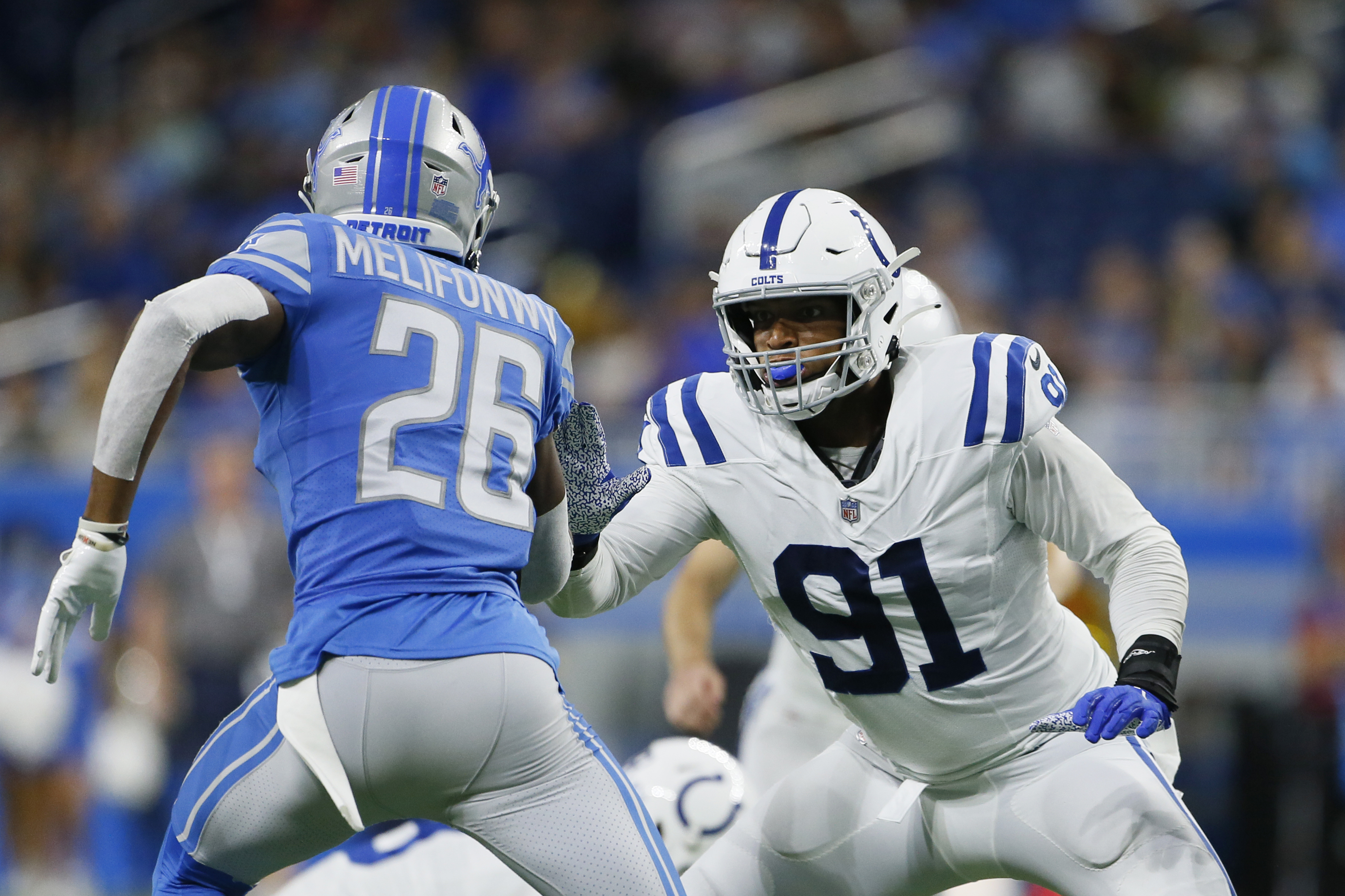 Lions trusting first-year defensive backs coach Aubrey Pleasant to mold  ultra-young secondary 