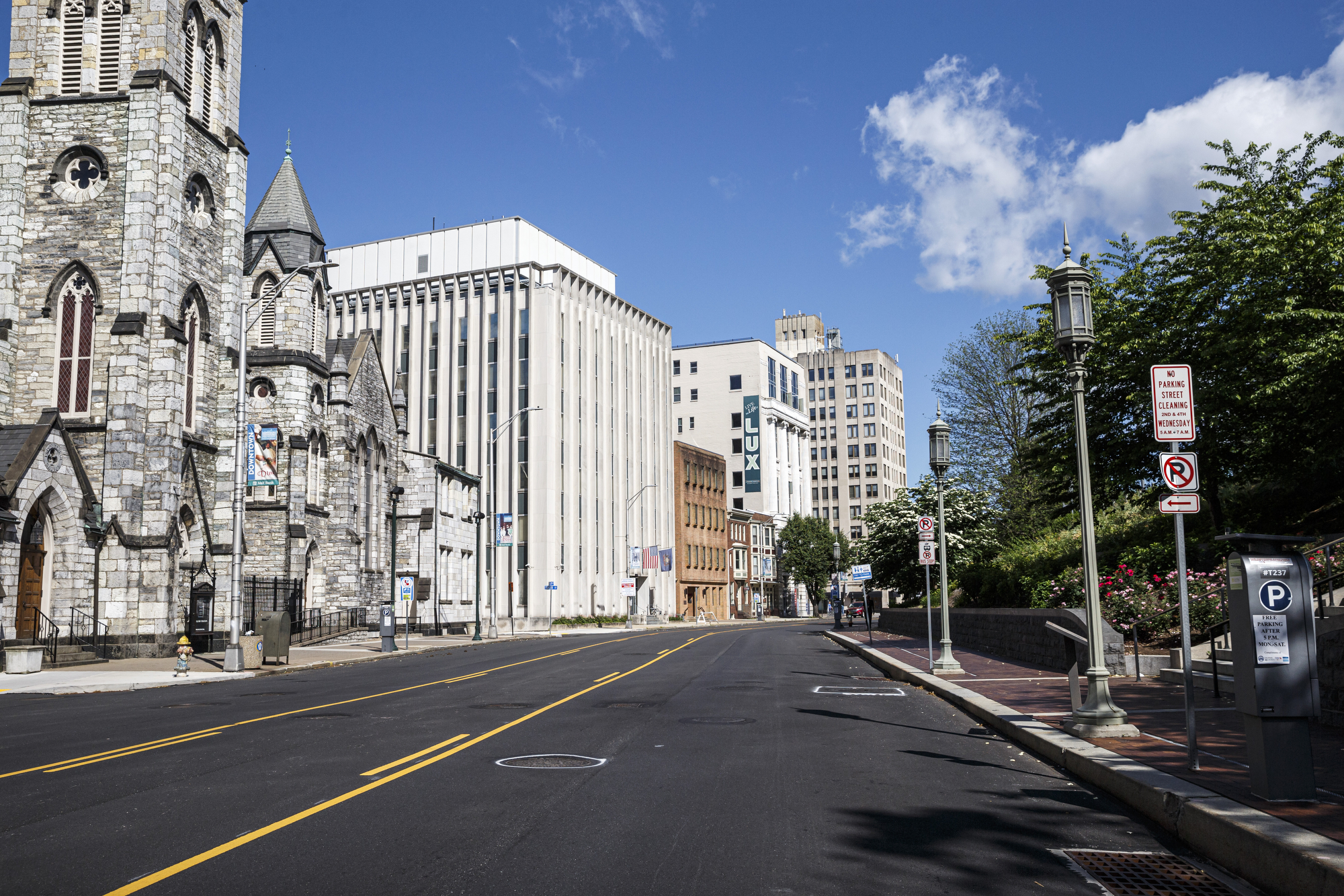 Third Street in Harrisburg. The streets of Harrisburg the day after protests over the death of George Floyd turned violent.
May 31, 2020. 
Dan Gleiter | dgleiter@pennlive.com