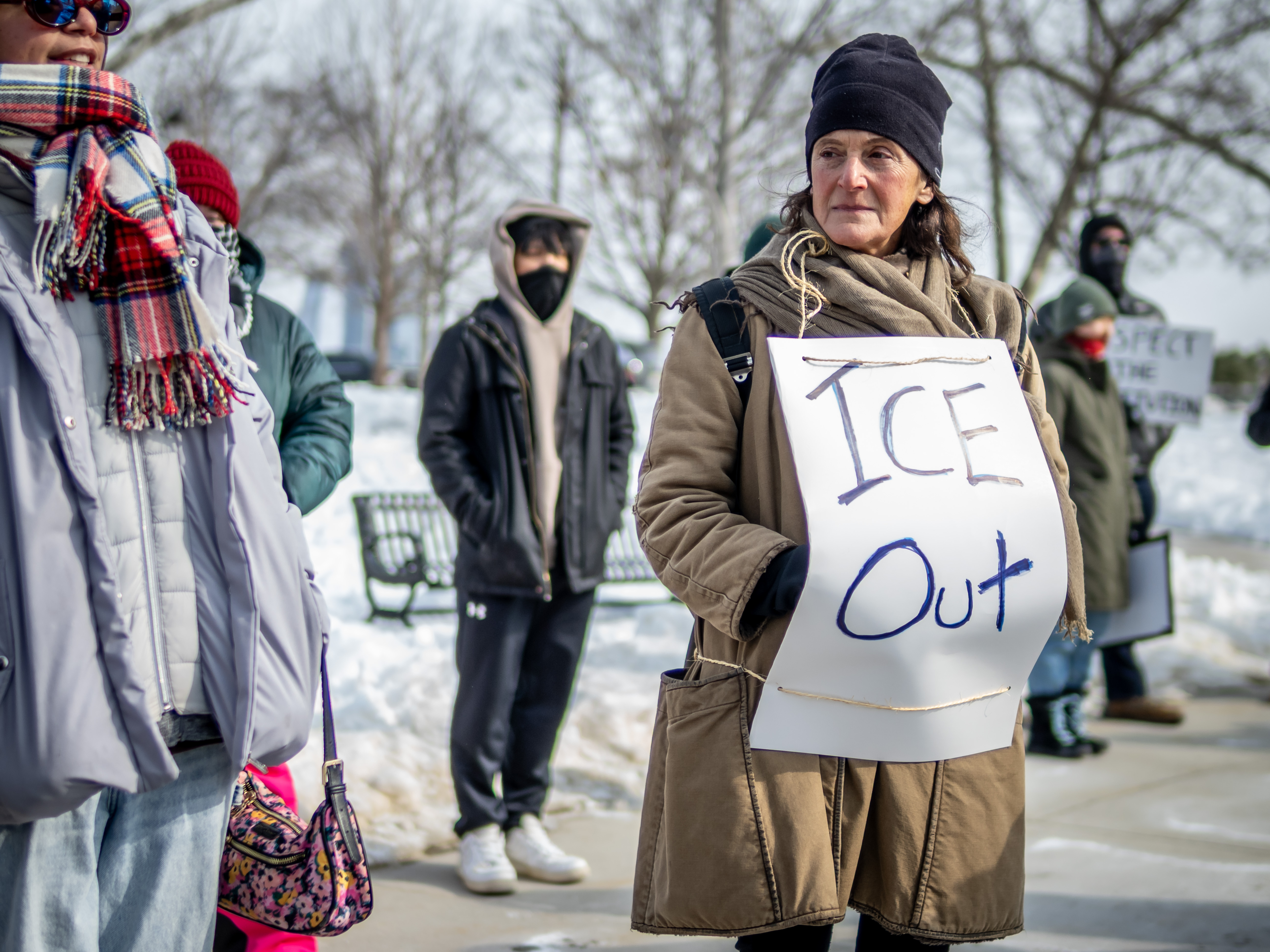 ICE out protest in Jersey City - nj.com