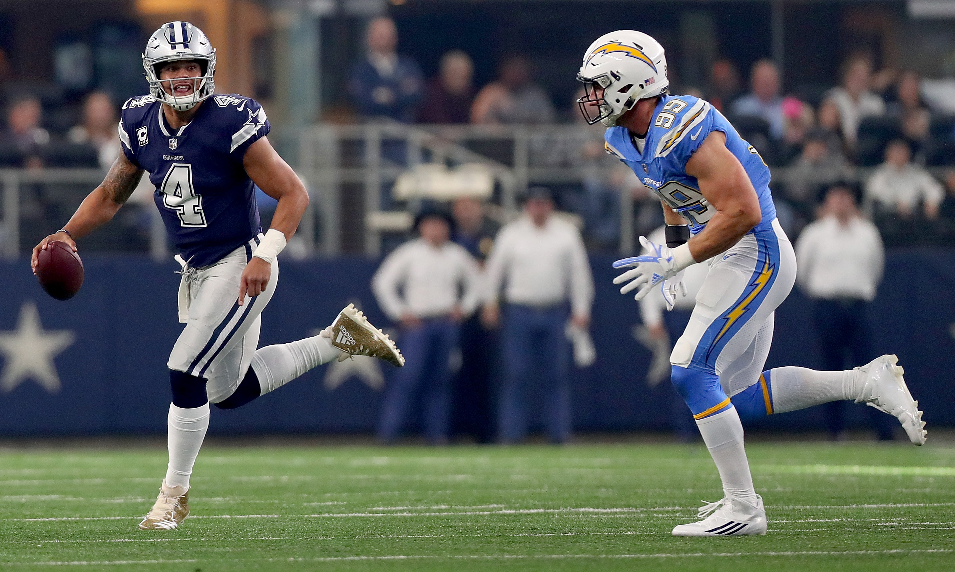 What channel is Cowboys vs. Chargers on today? Time, TV