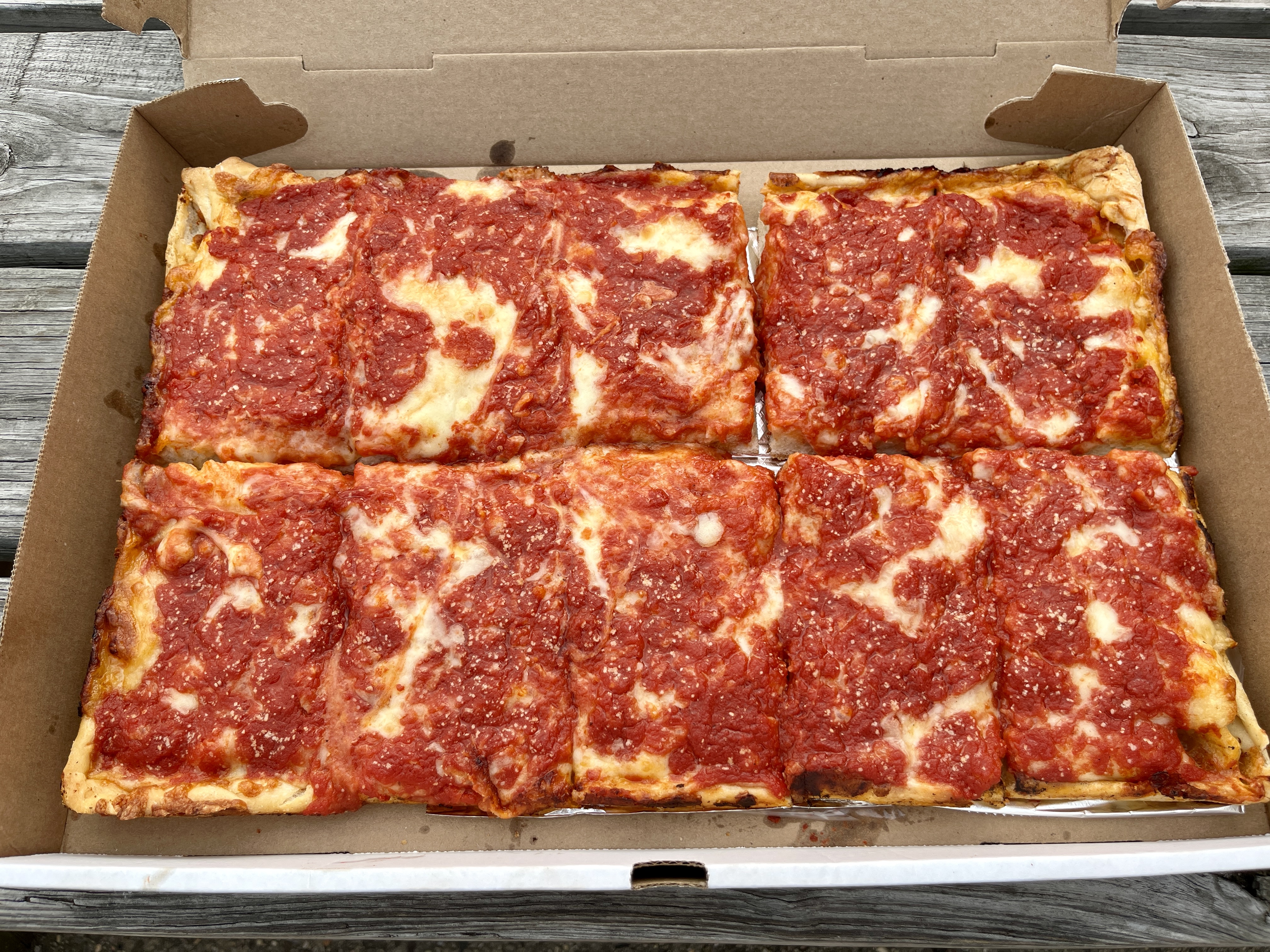 An iconic old-school N.J. pizzeria remodeled during shutdown. I barely  recognize it. 