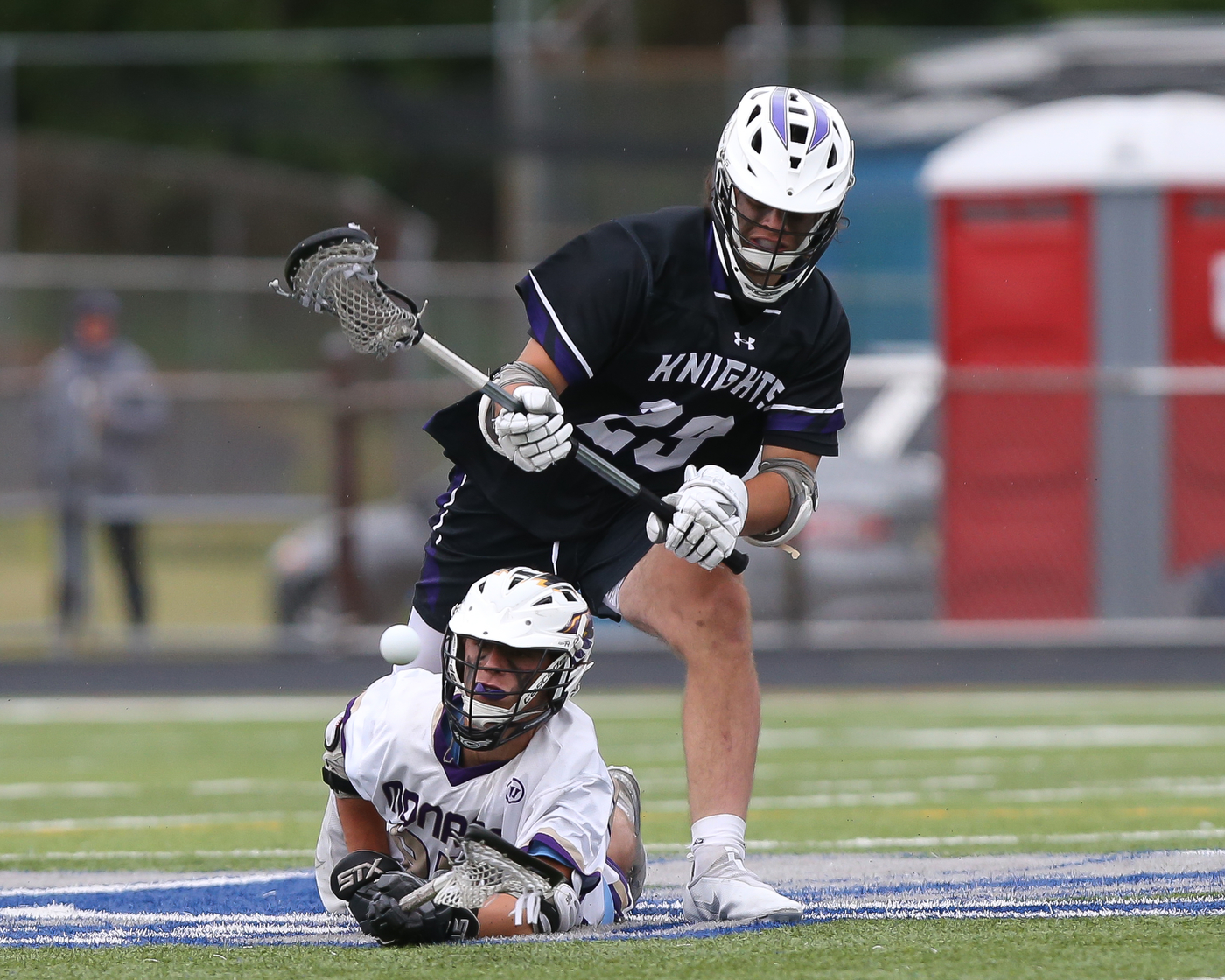 Boys Lacrosse Monroe vs Old Bridge in the GMC final.
